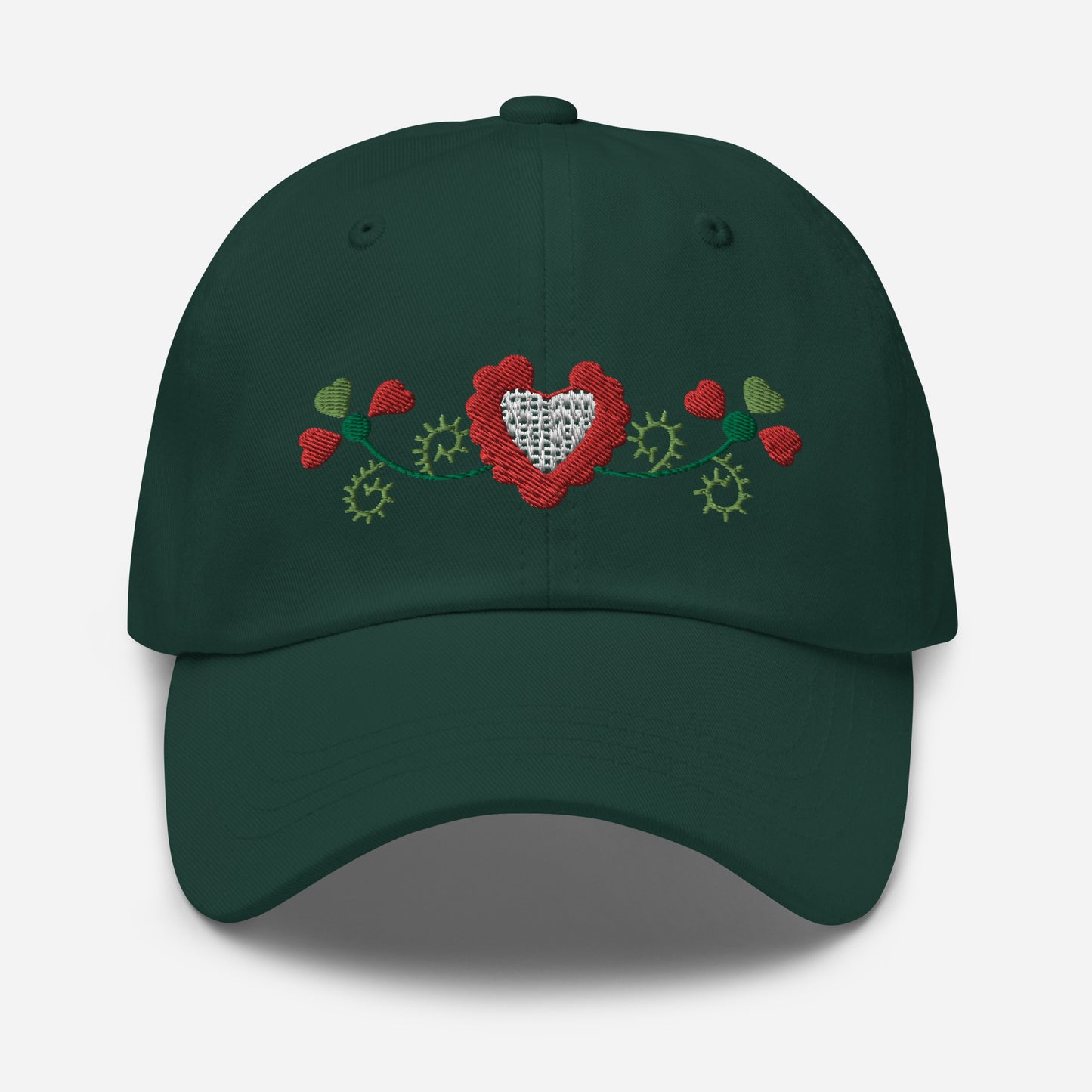 Casquette brodée « Flor de Viana »