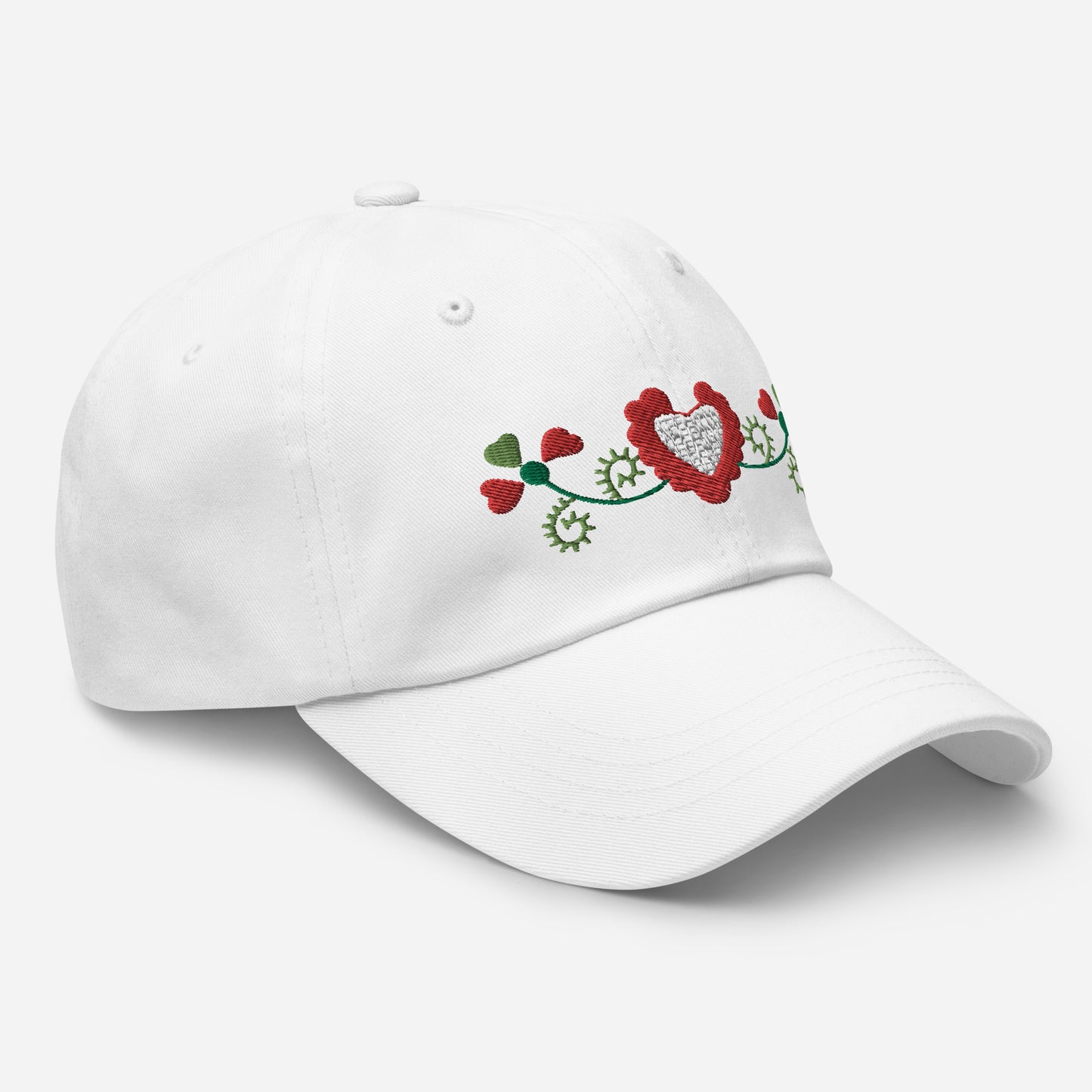 Casquette brodée « Flor de Viana »