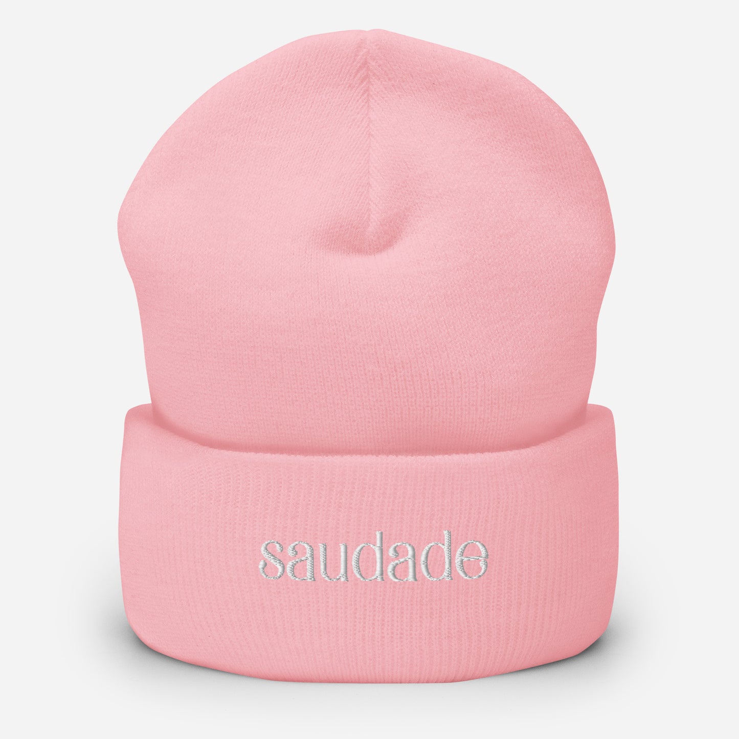 Bonnet brodé « Saudade »