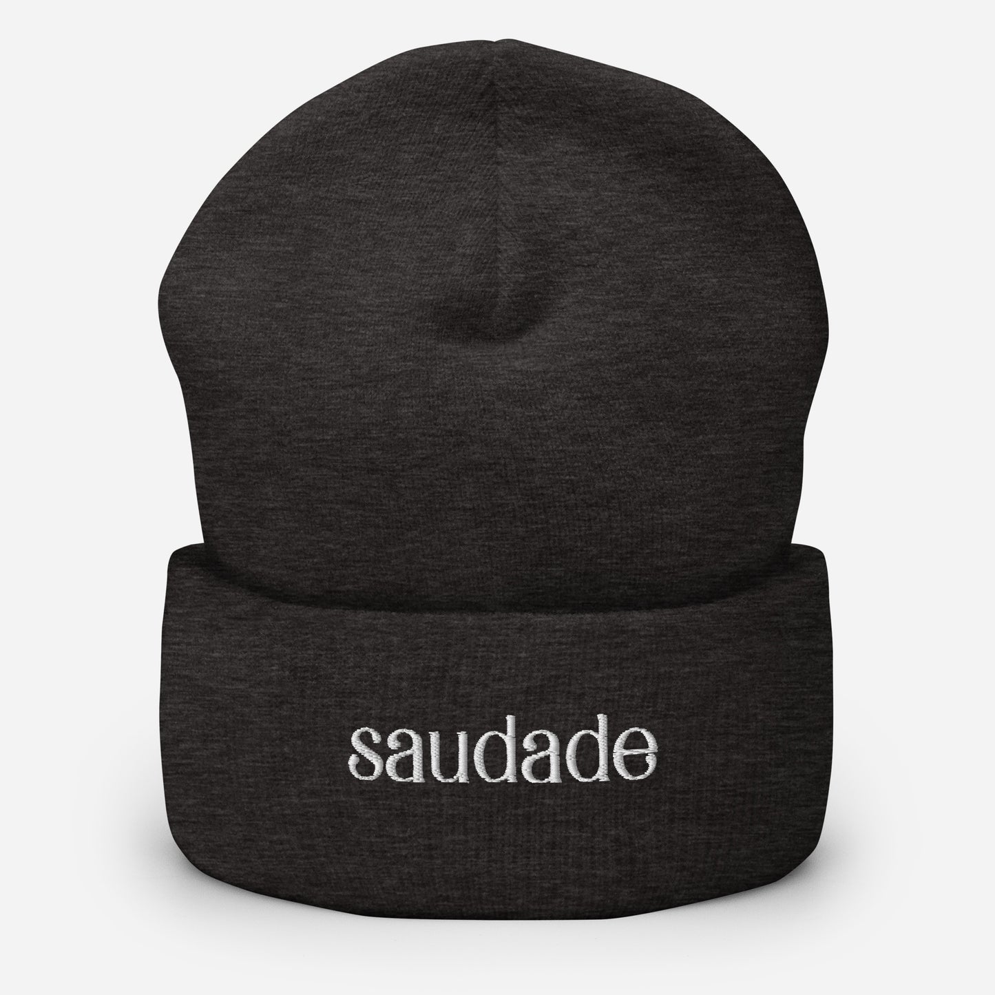 Bonnet brodé « Saudade »