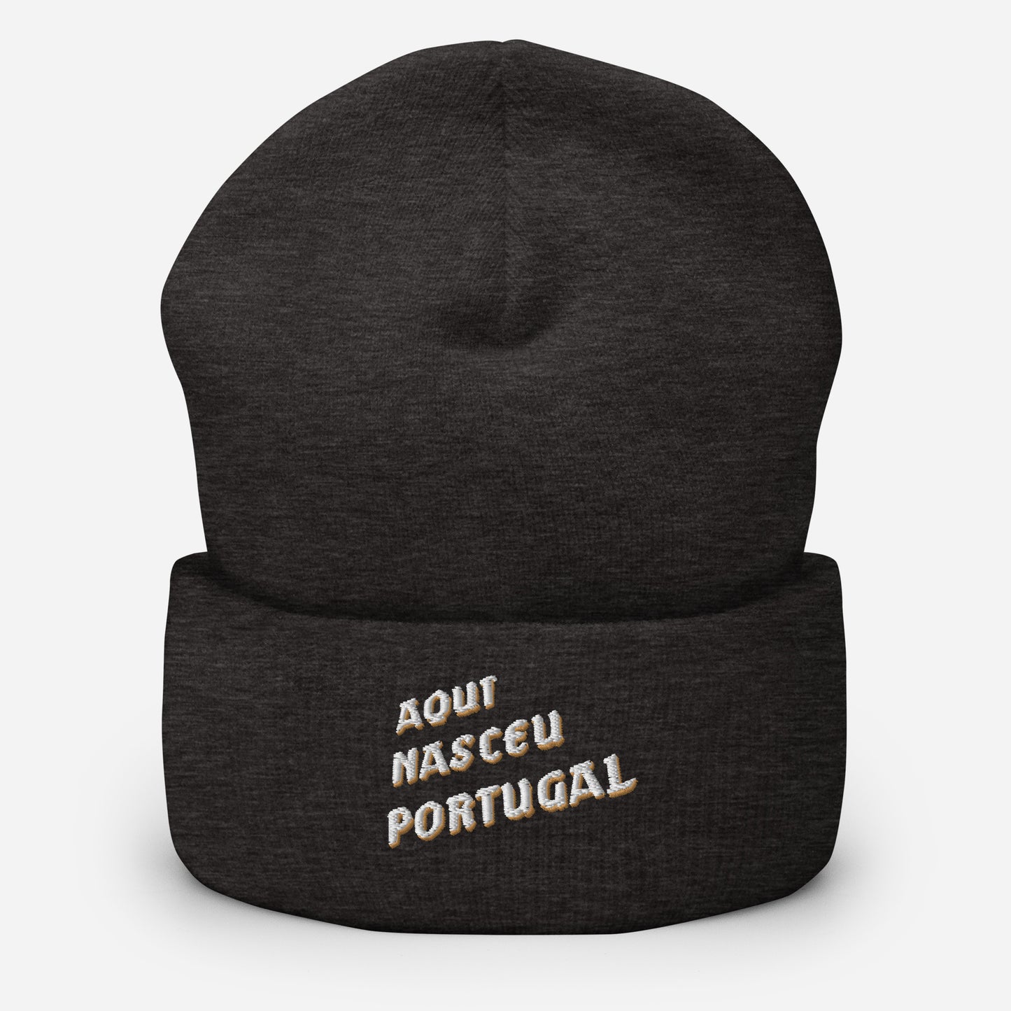 Bonnet brodé « Aqui Nasceu Portugal »