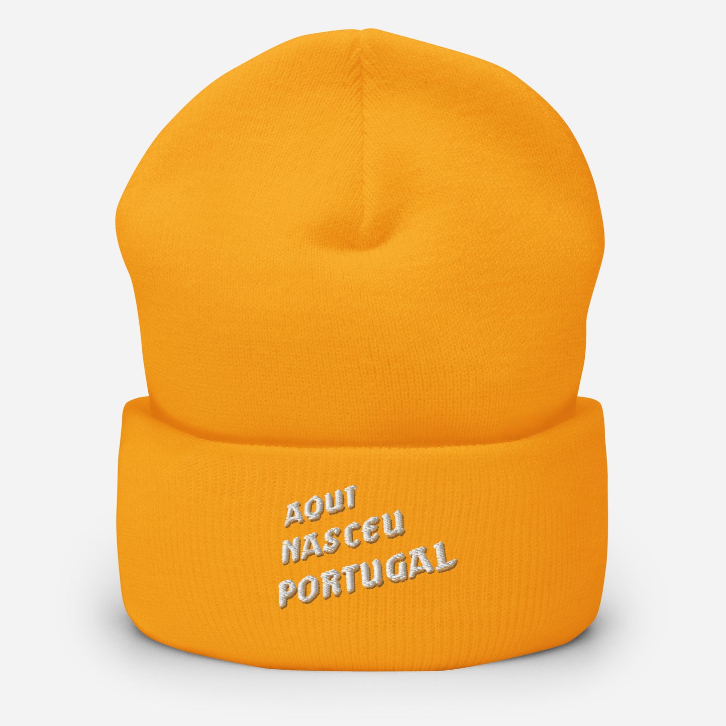 Bonnet brodé « Aqui Nasceu Portugal »