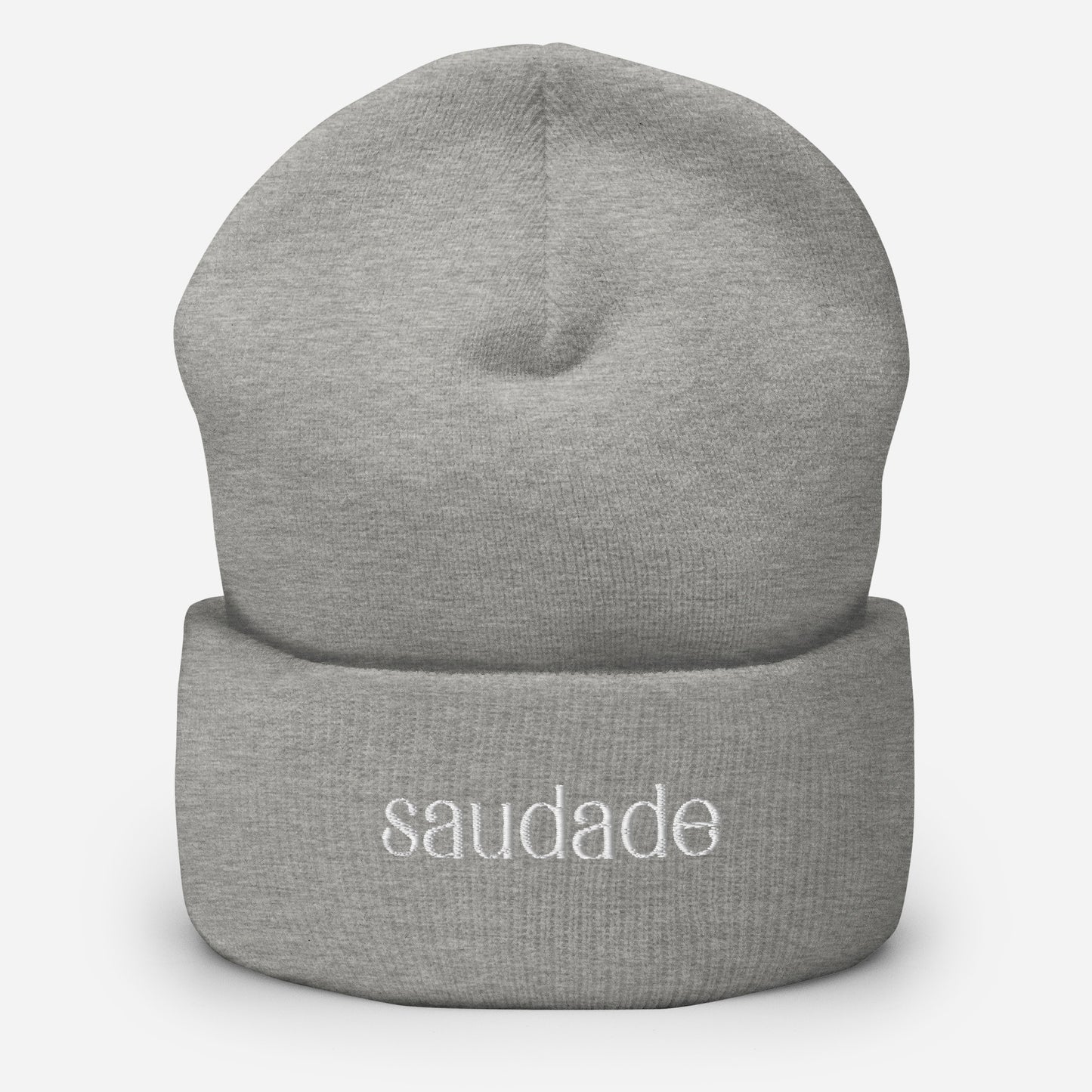 Bonnet brodé « Saudade »