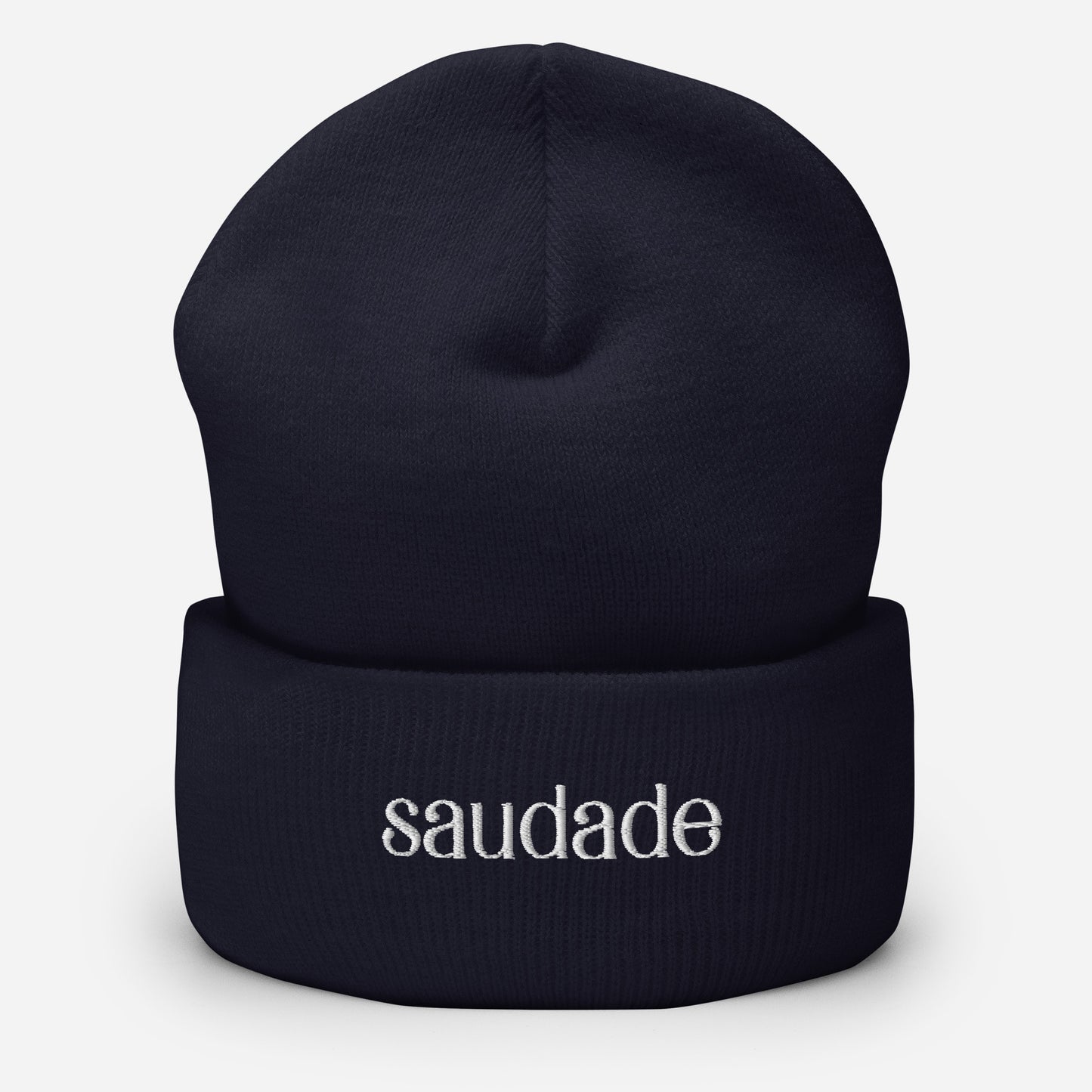 Bonnet brodé « Saudade »