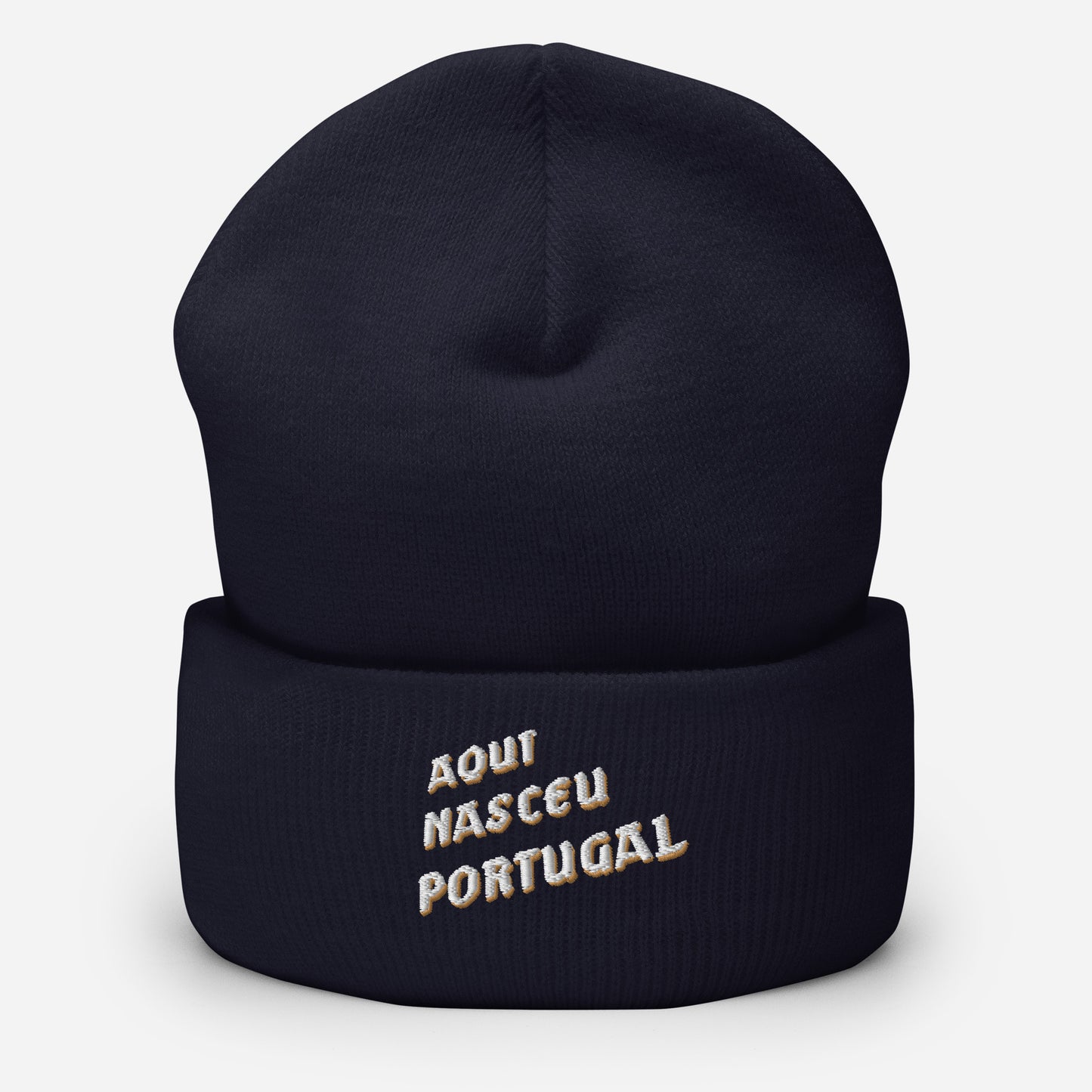Bonnet brodé « Aqui Nasceu Portugal »