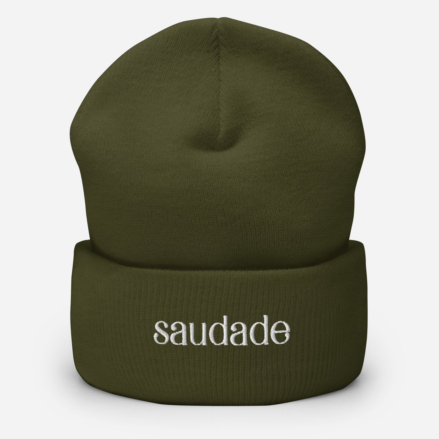 Bonnet brodé « Saudade »