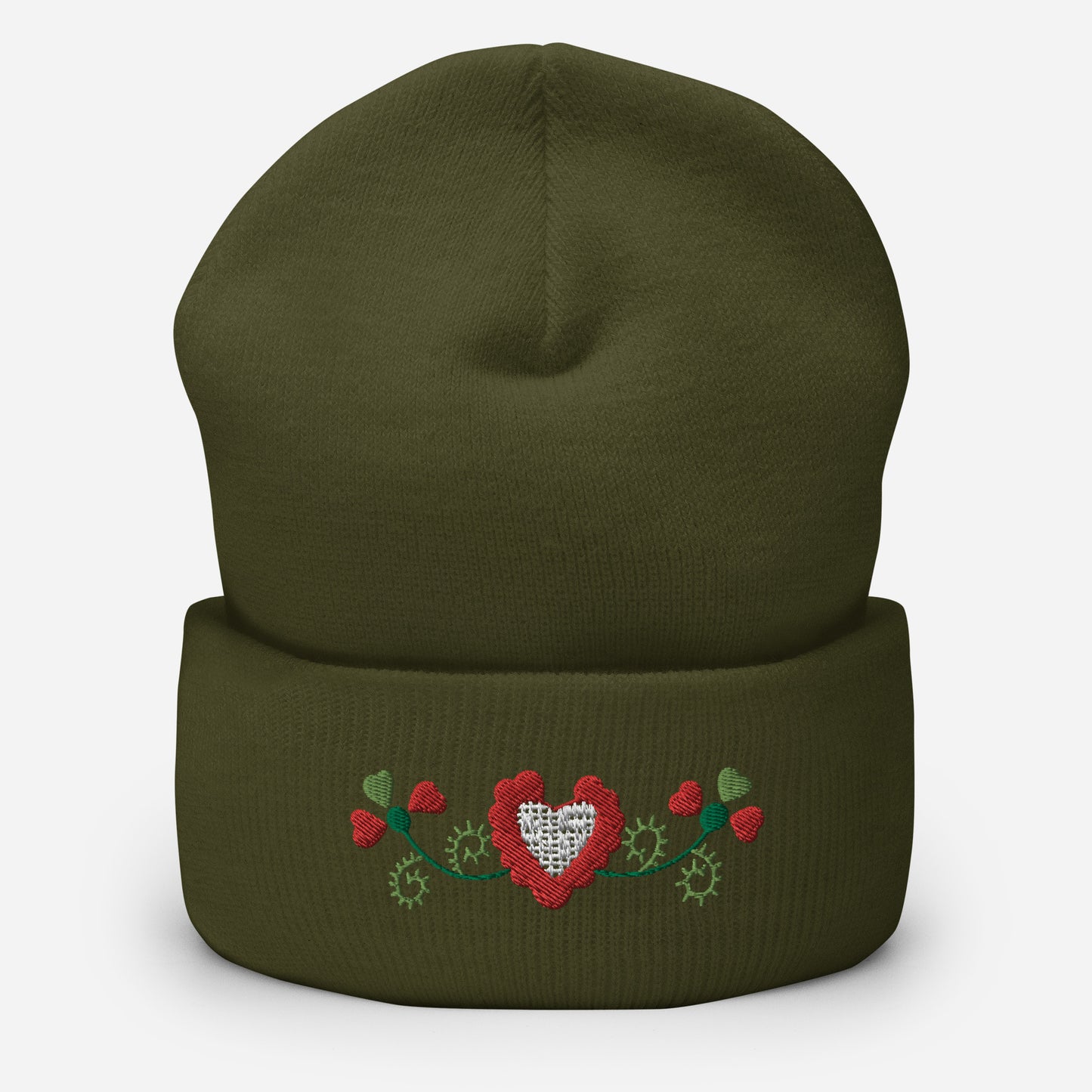 Bonnet brodé « Flor de Viana »