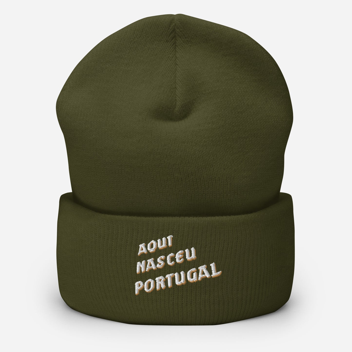 Bonnet brodé « Aqui Nasceu Portugal »