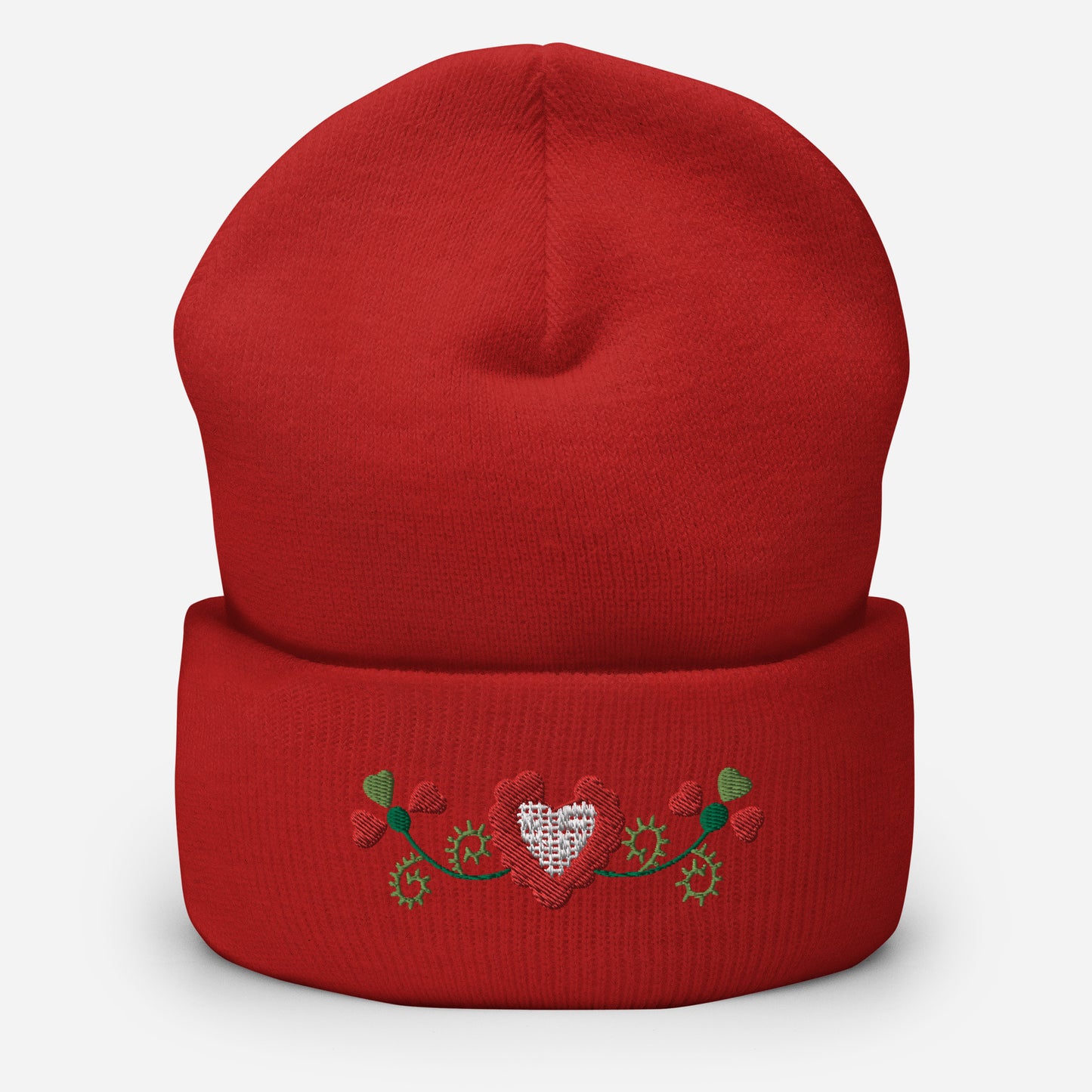 Bonnet brodé « Flor de Viana »