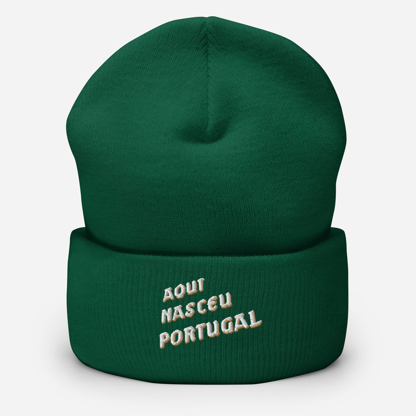 Bonnet brodé « Aqui Nasceu Portugal »
