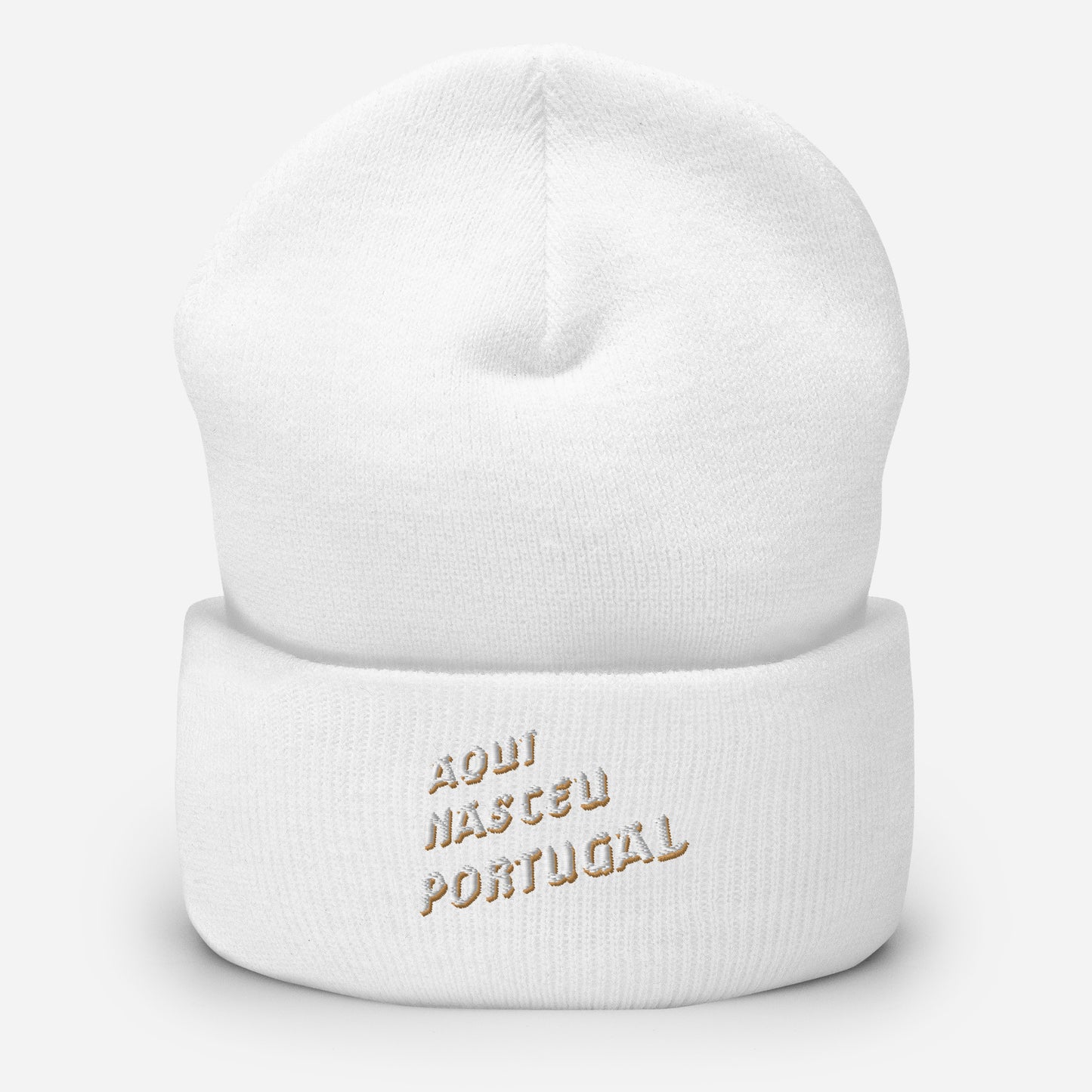 Bonnet brodé « Aqui Nasceu Portugal »
