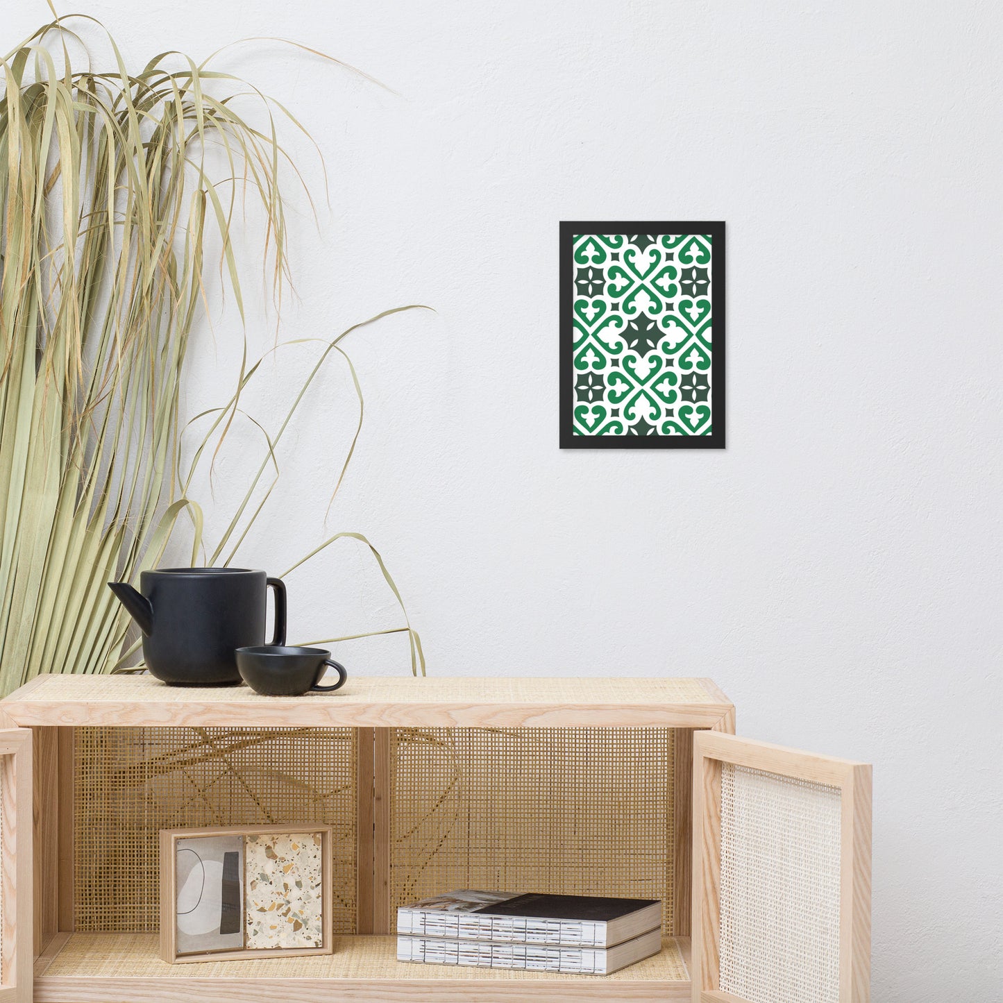 Affiche « Azulejos de Fafe » encadrée
