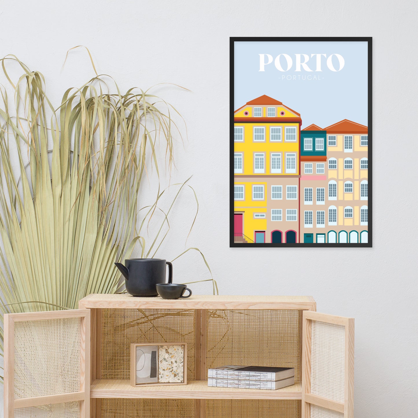 Poster emoldurado “Arquitetura do Porto”