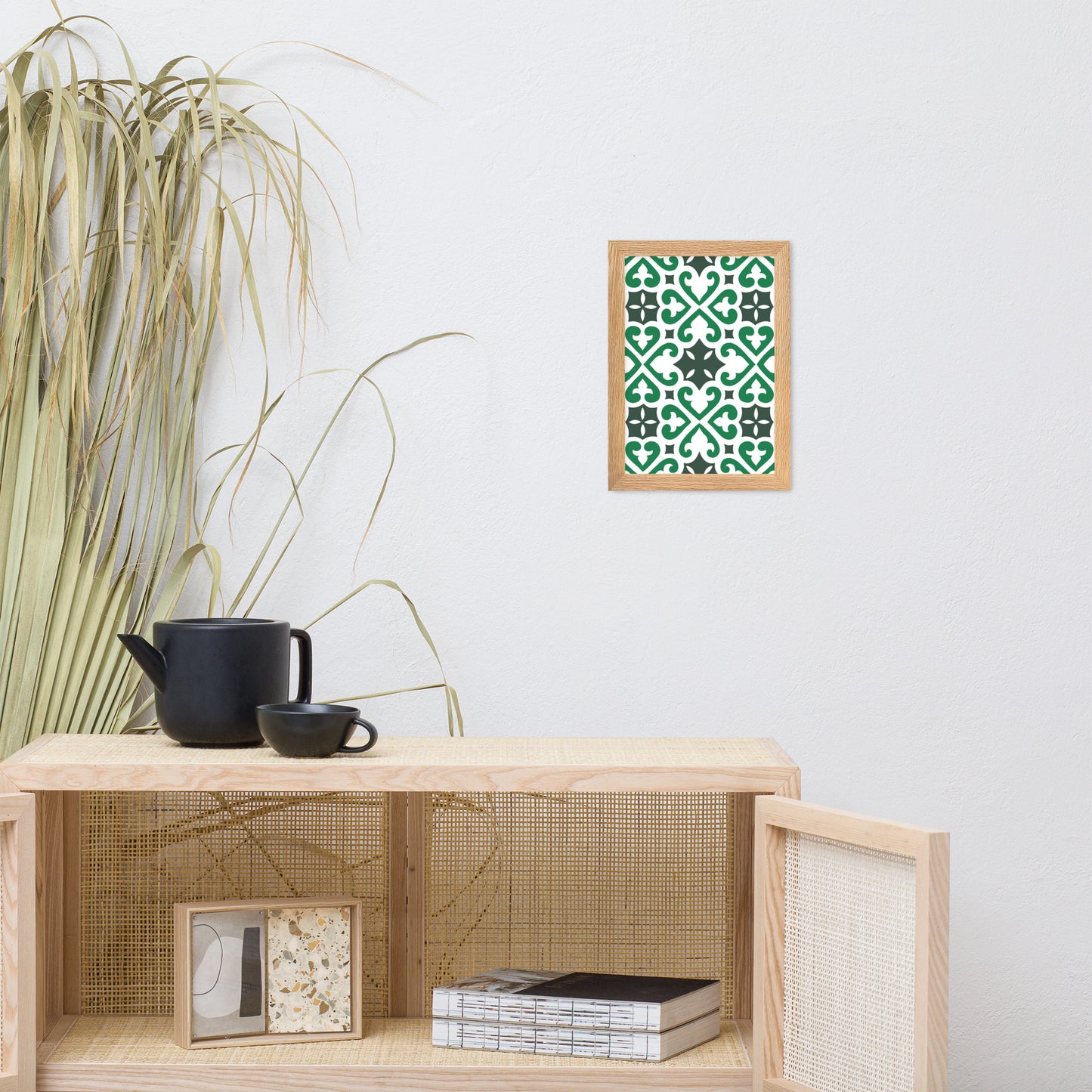 Affiche « Azulejos de Fafe » encadrée