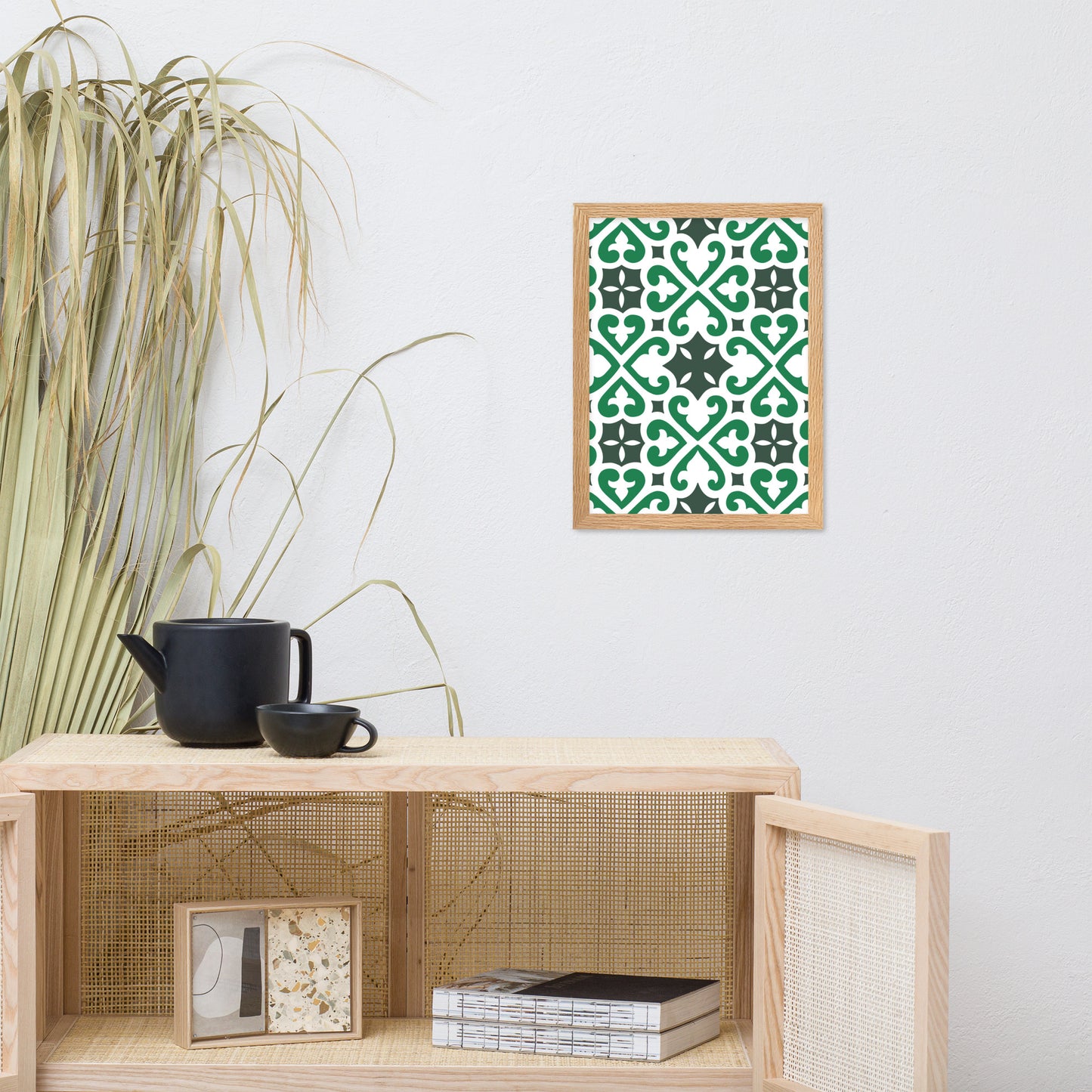 Affiche « Azulejos de Fafe » encadrée