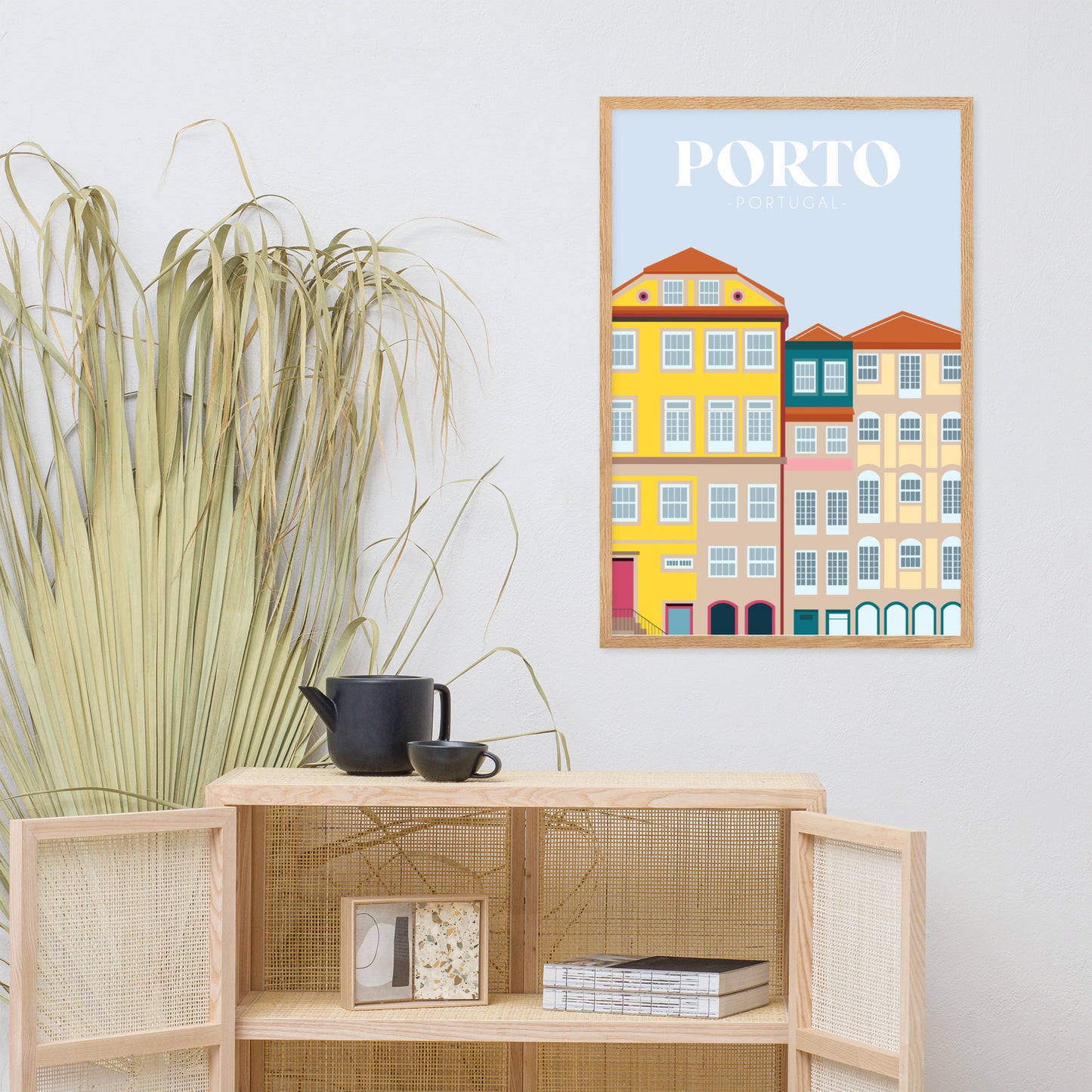 Poster emoldurado “Arquitetura do Porto”