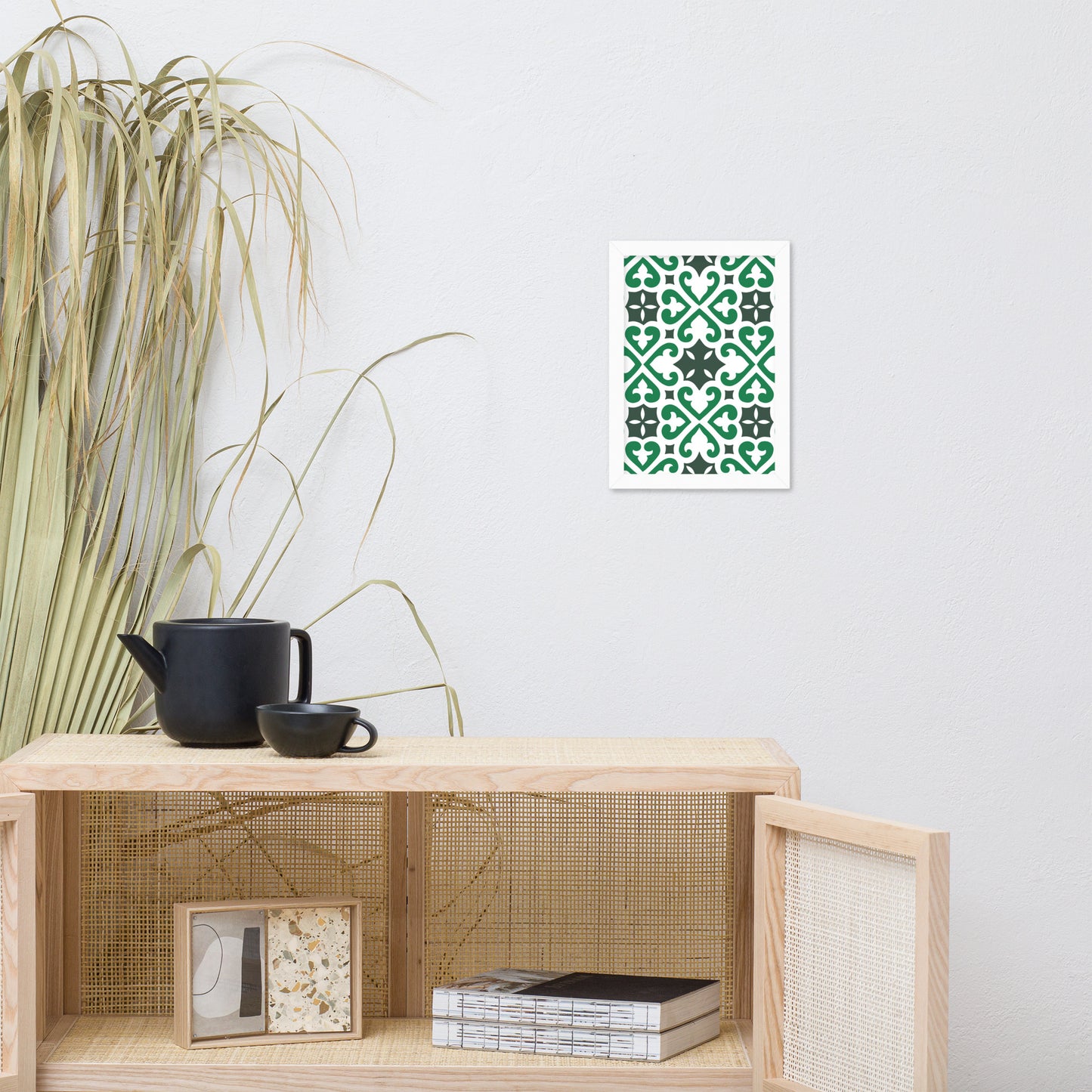 Affiche « Azulejos de Fafe » encadrée