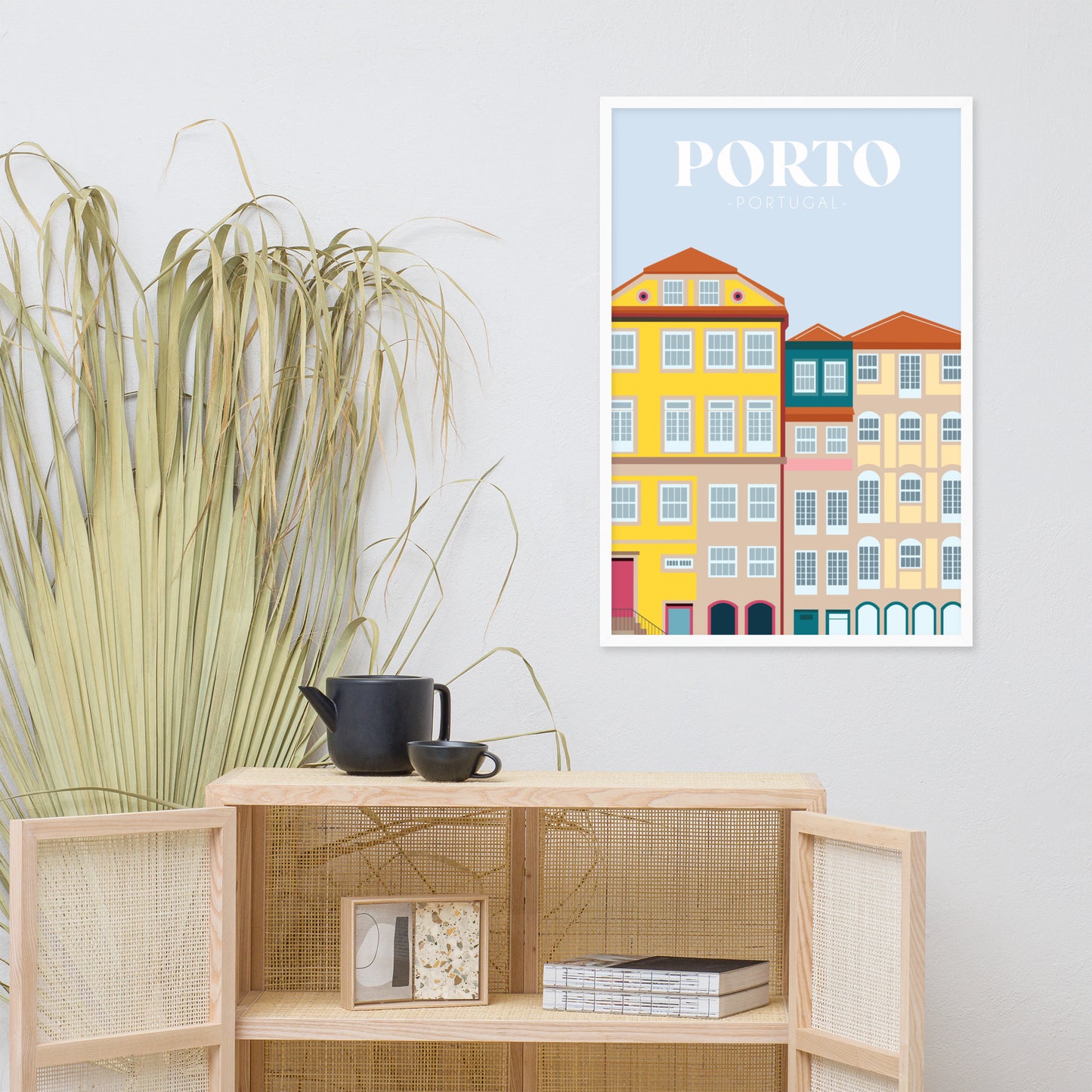 Poster emoldurado “Arquitetura do Porto”