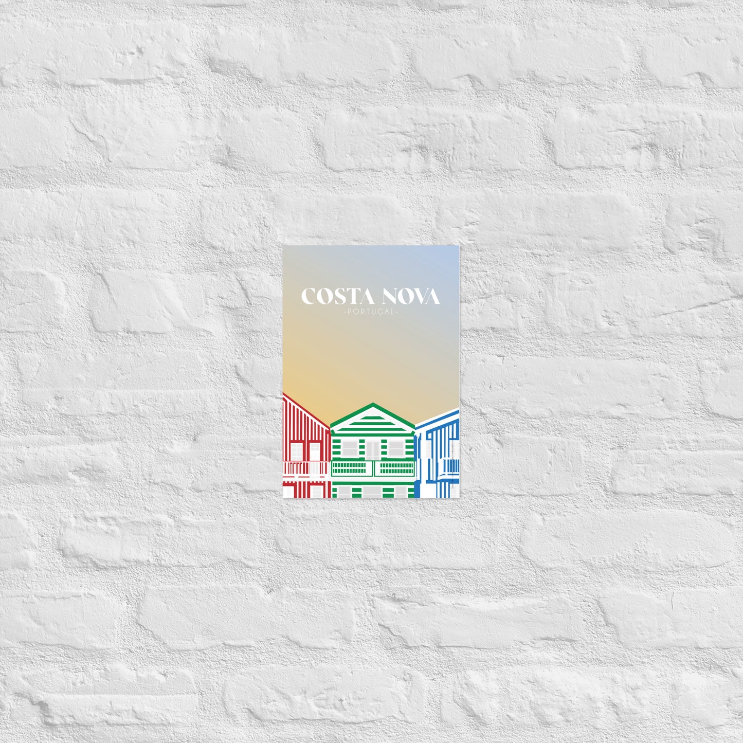 Affiche « Costa Nova »