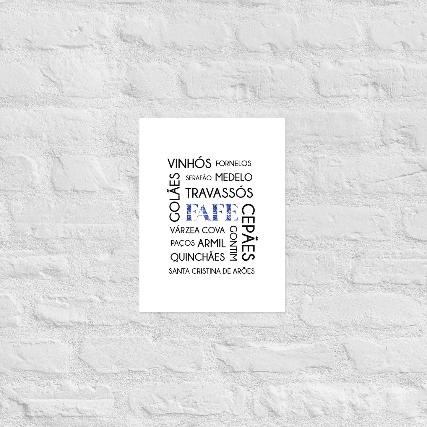 Affiche "Fafe e freguesias"