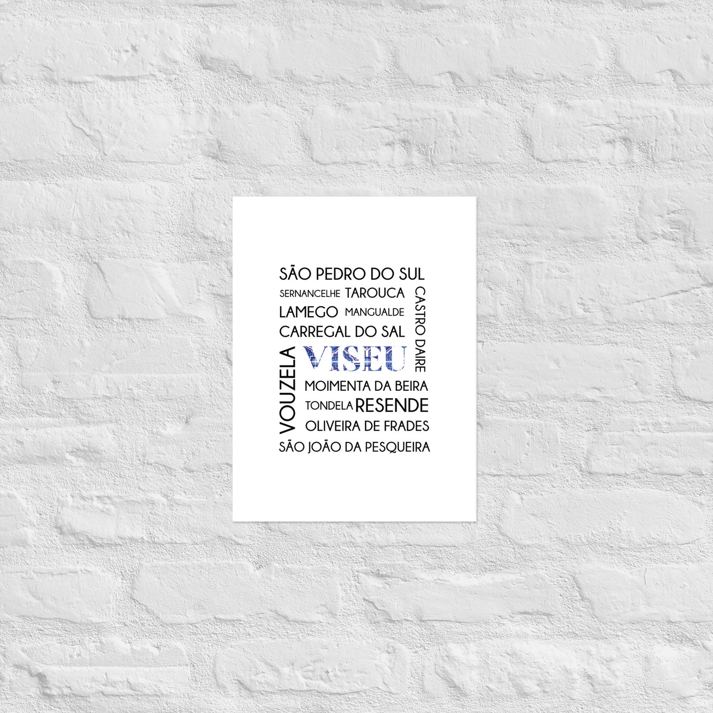 Affiche « District Viseu »