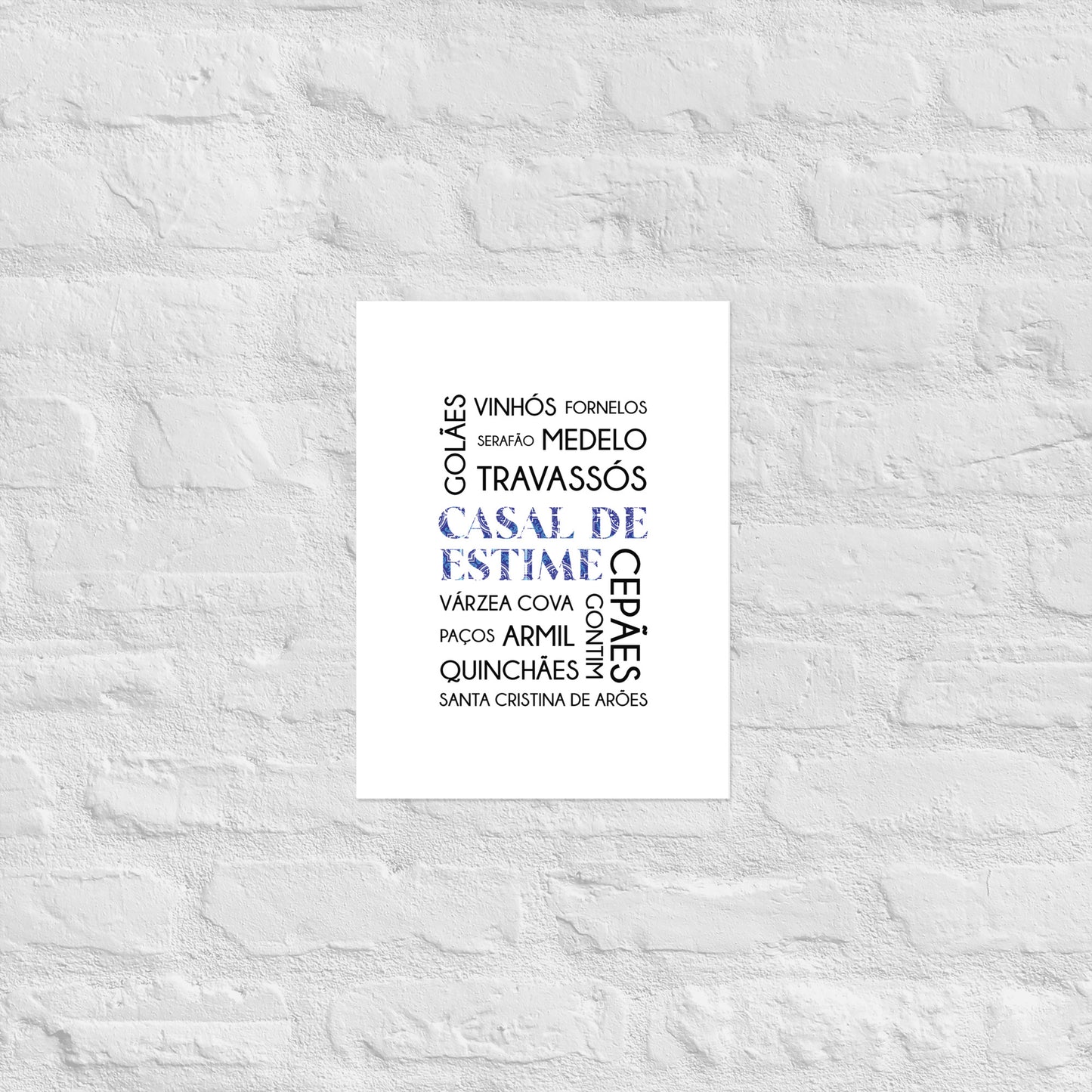 Affiche « Casal de Estime e freguesias »