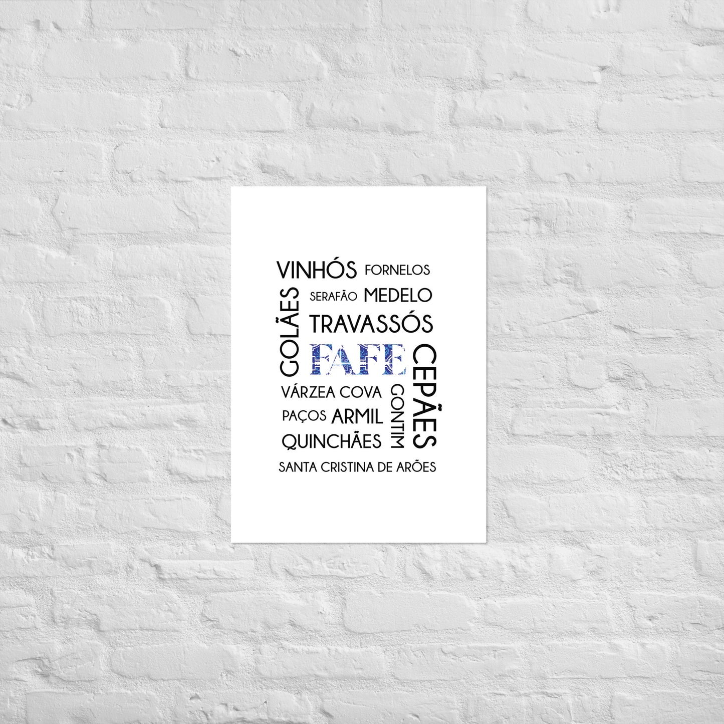 Affiche "Fafe e freguesias"