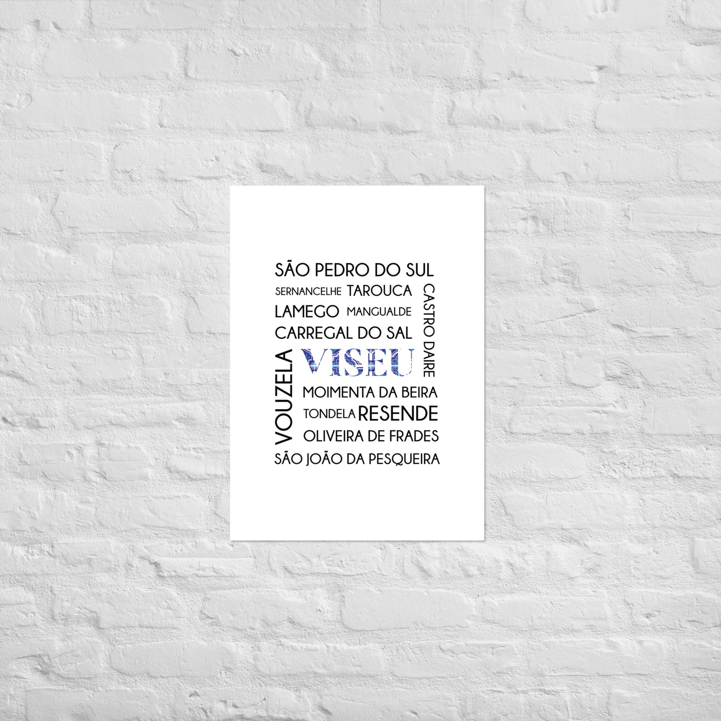 Affiche « District Viseu »