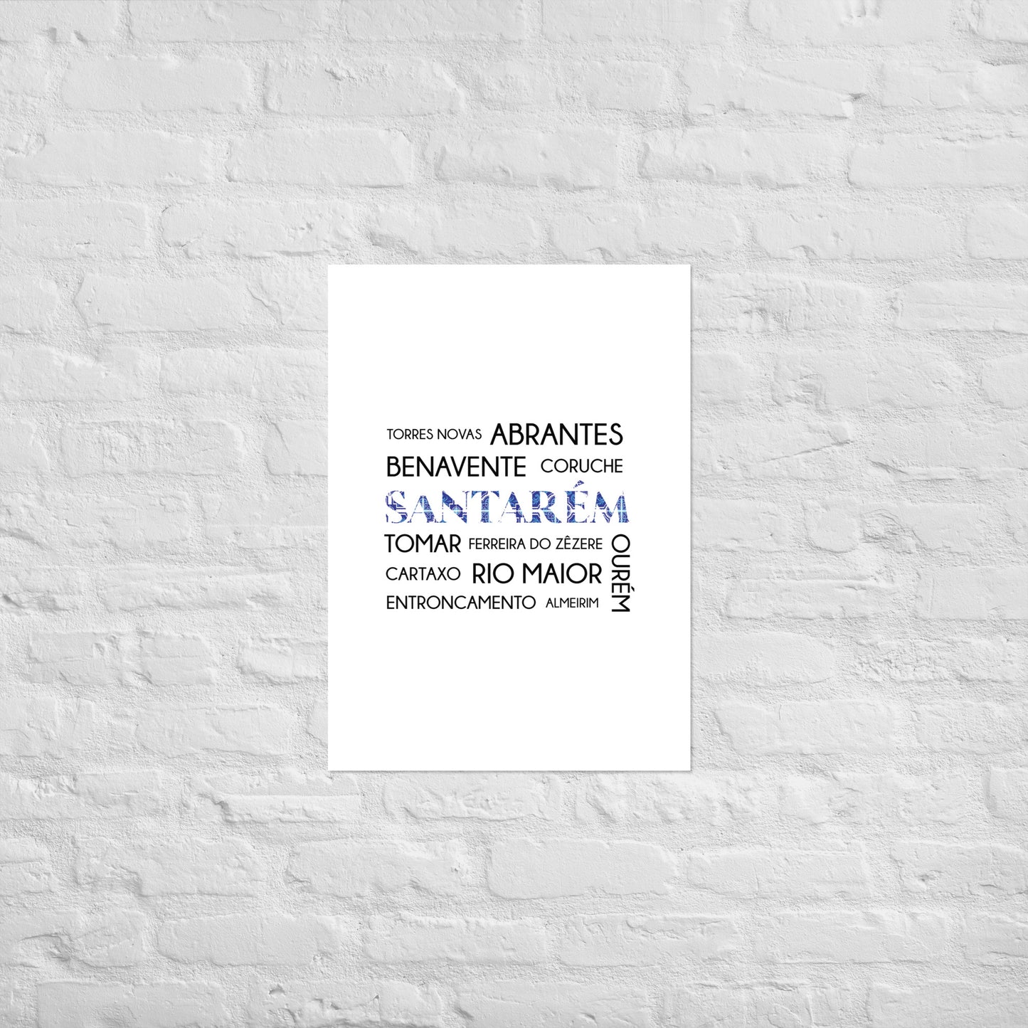 Affiche « District Santarém »