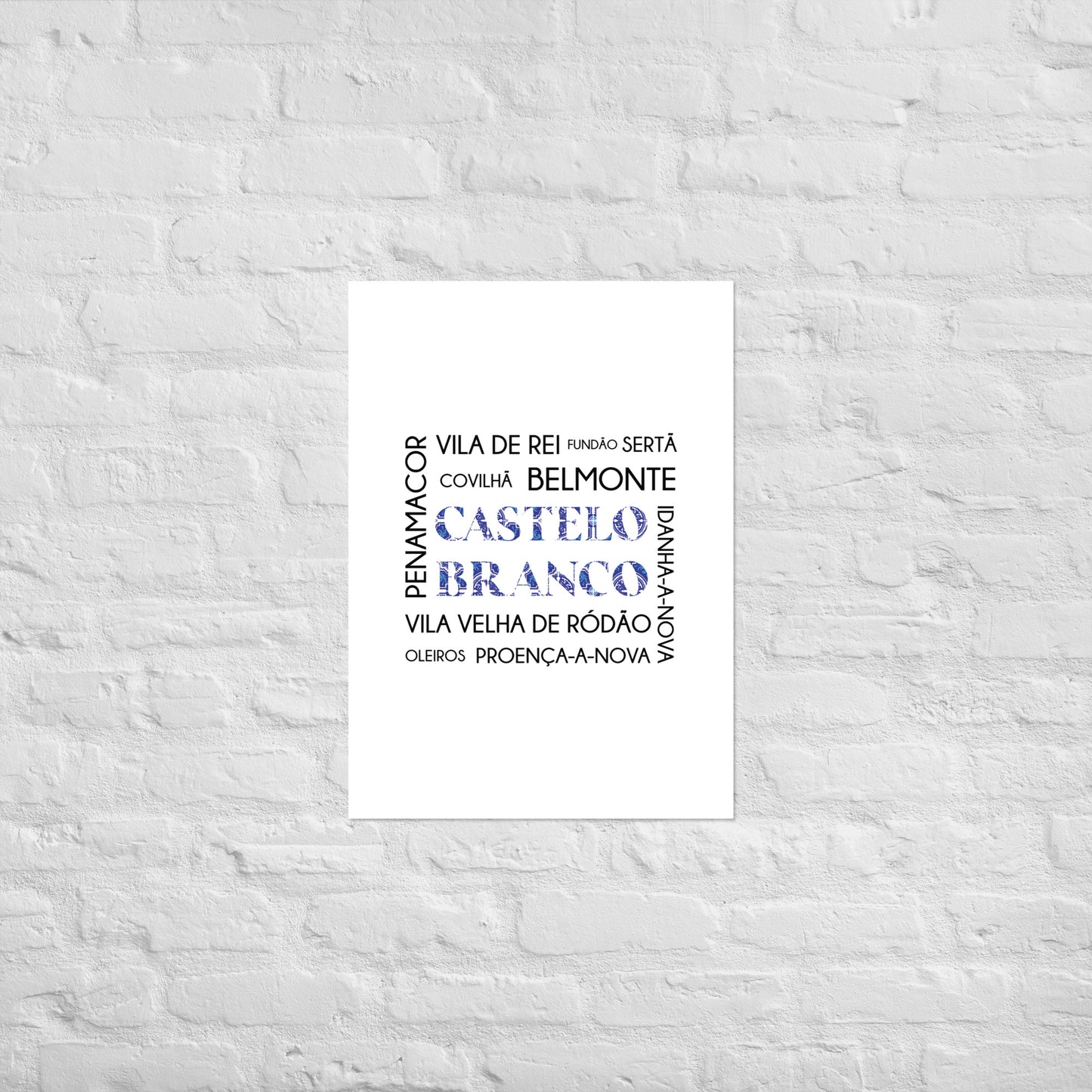 Affiche « District Castelo Branco »