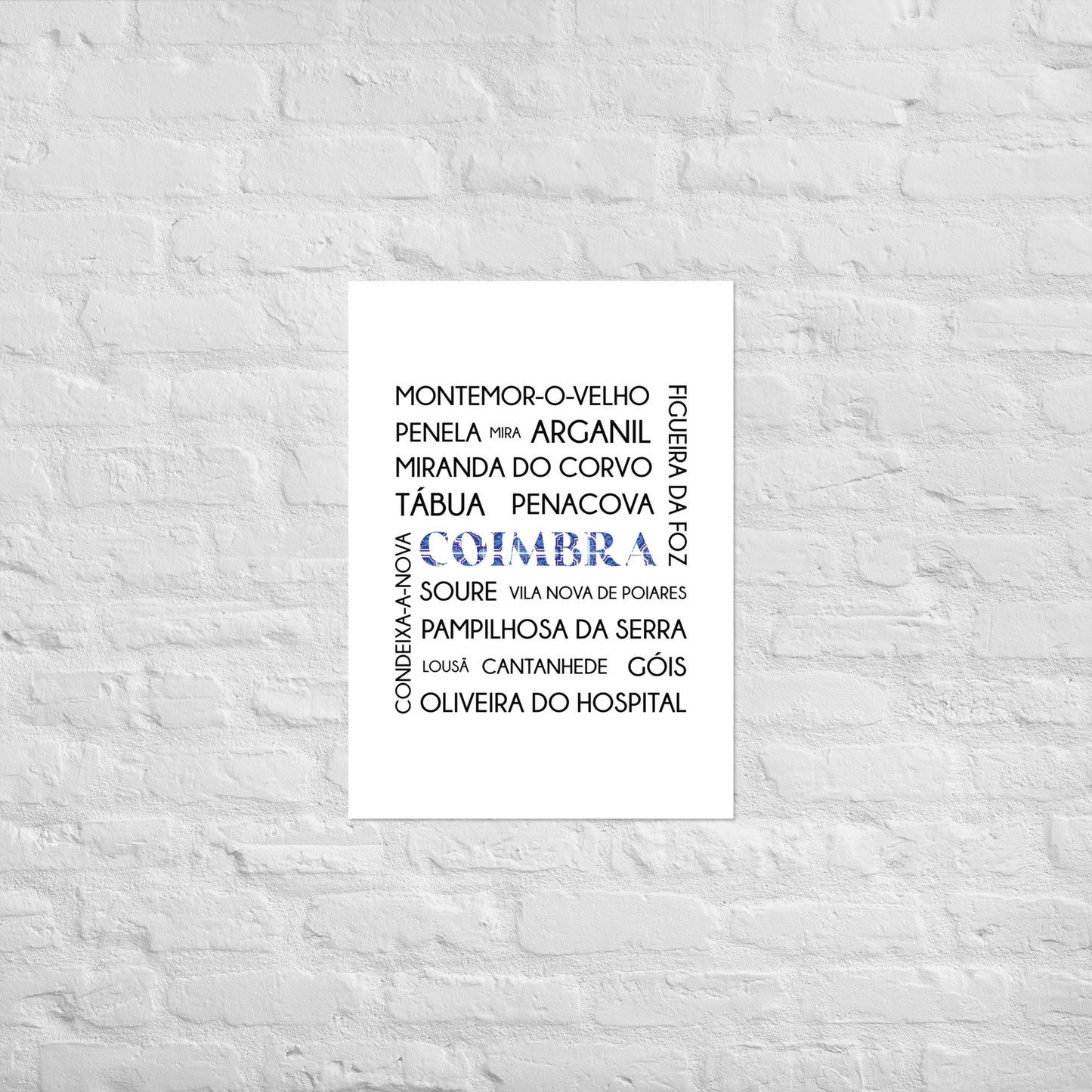 Affiche "District Coimbra"