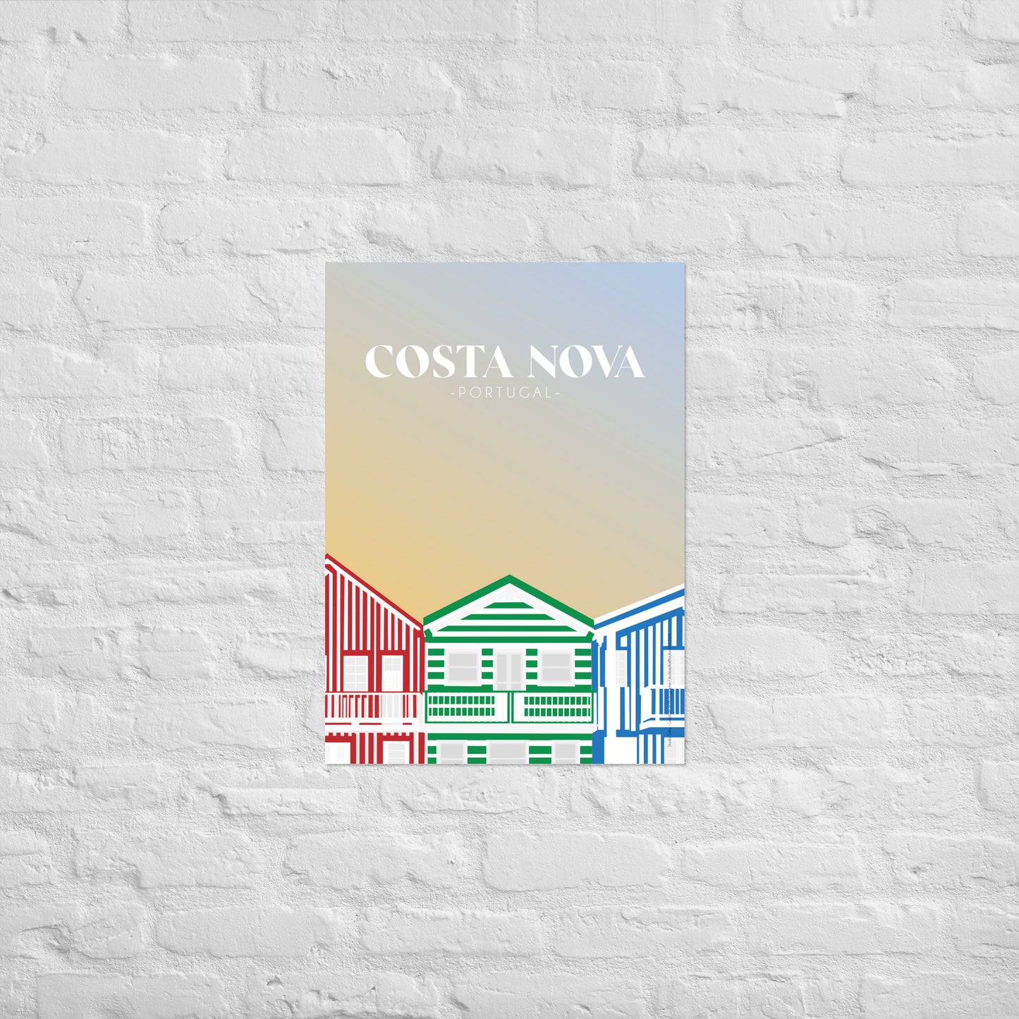 Affiche « Costa Nova »