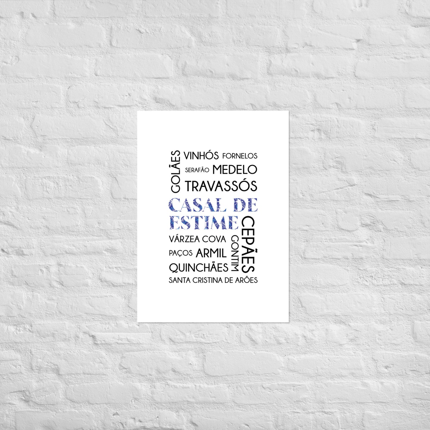 Affiche « Casal de Estime e freguesias »