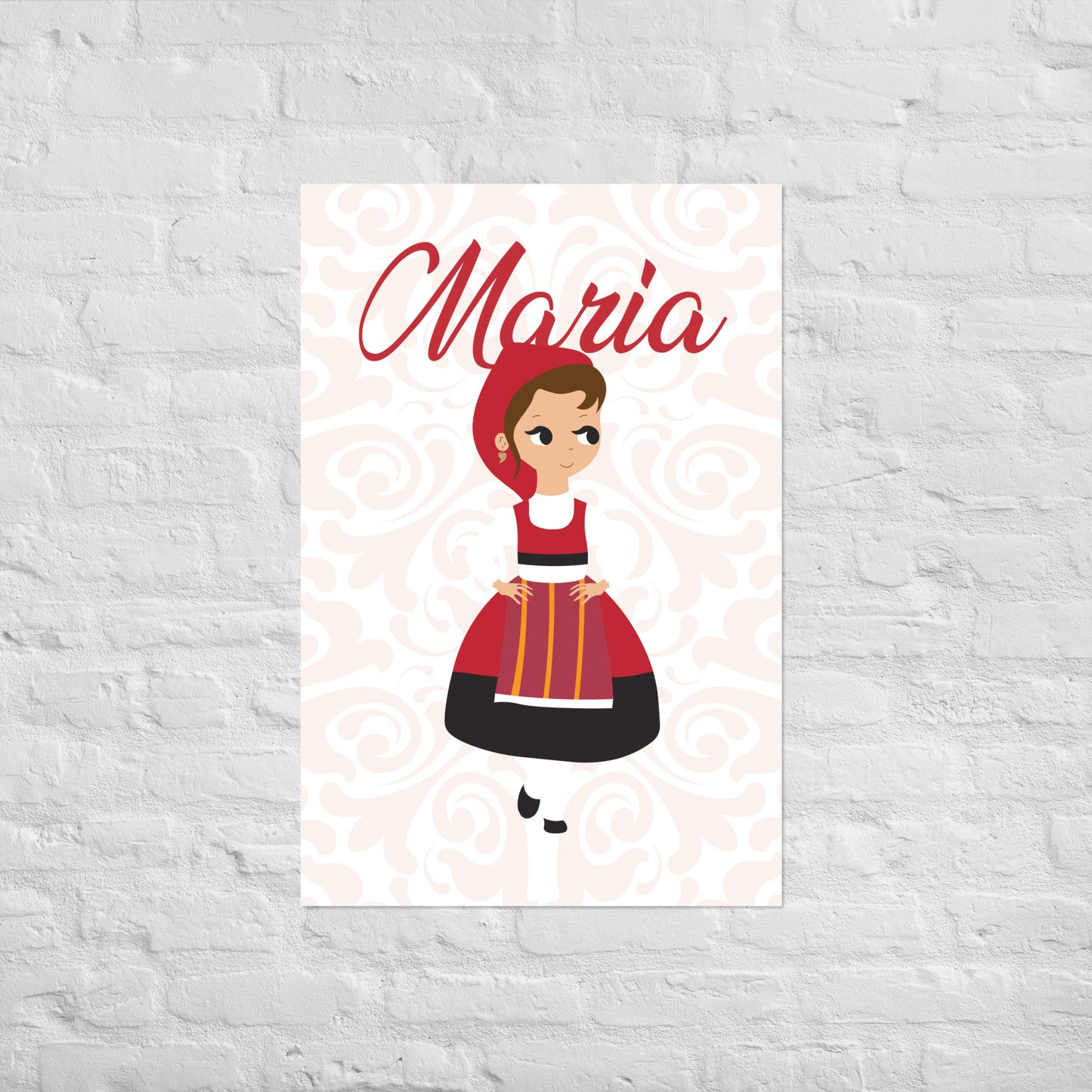 Affiche « Minhota » personnalisable