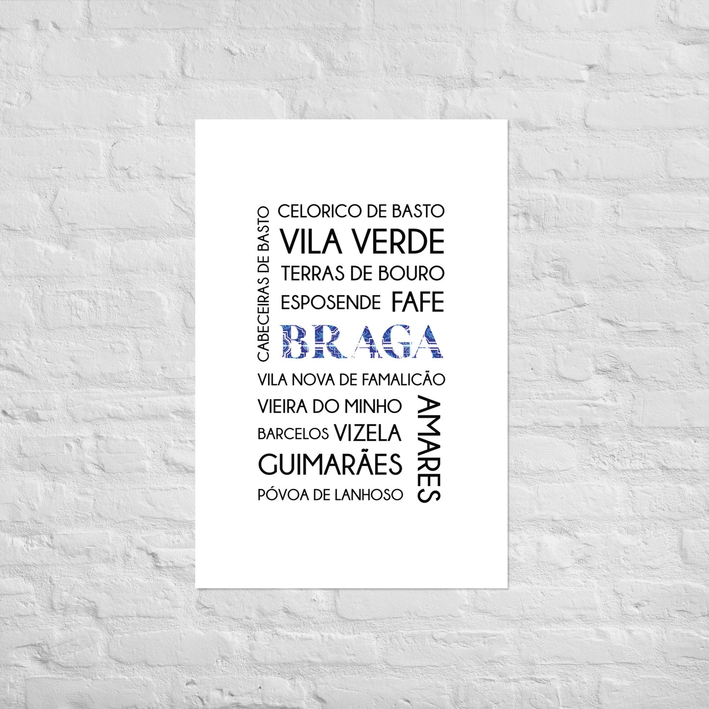 Affiche « District Braga »