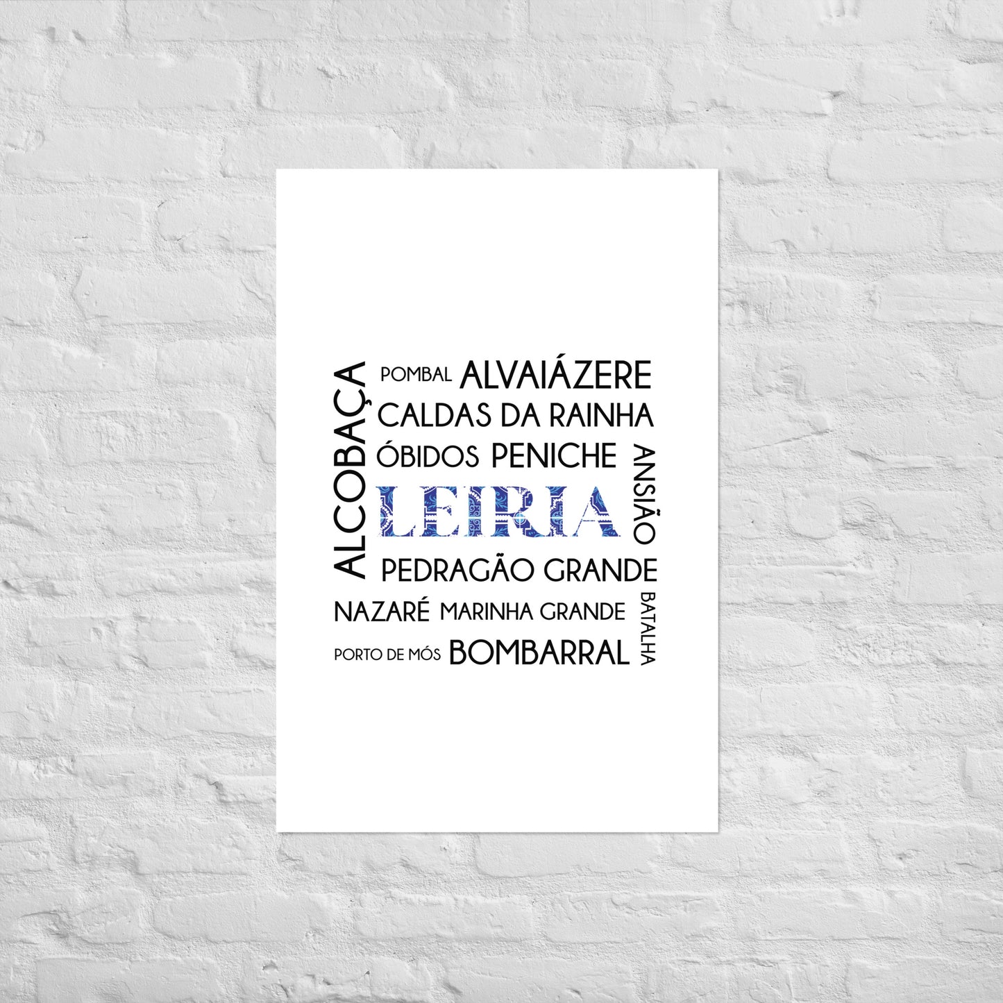 Affiche « District Leiria »