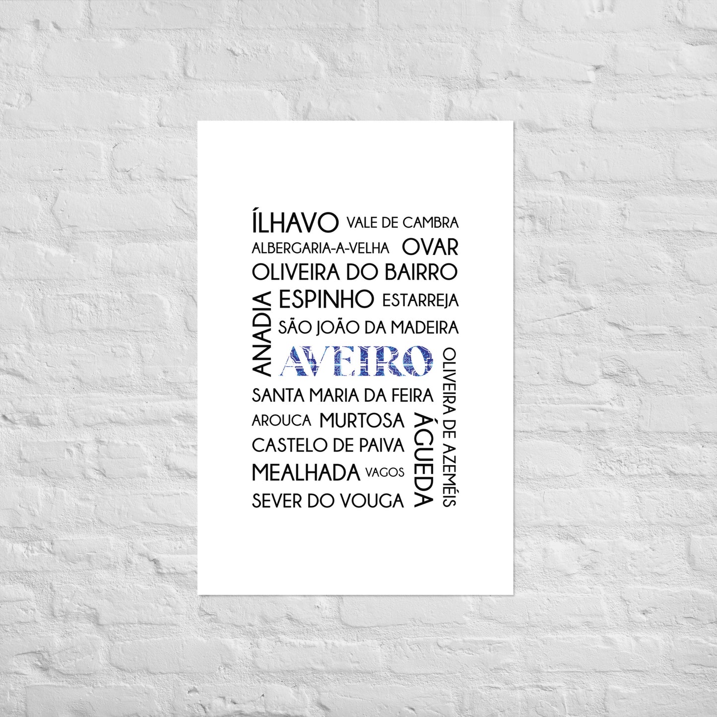 Affiche « District Aveiro »