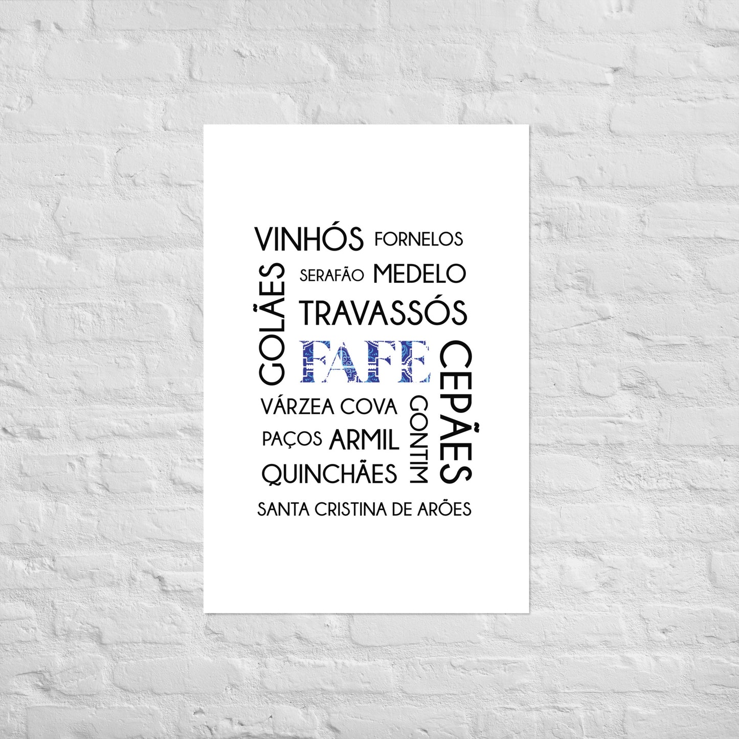 Affiche "Fafe e freguesias"