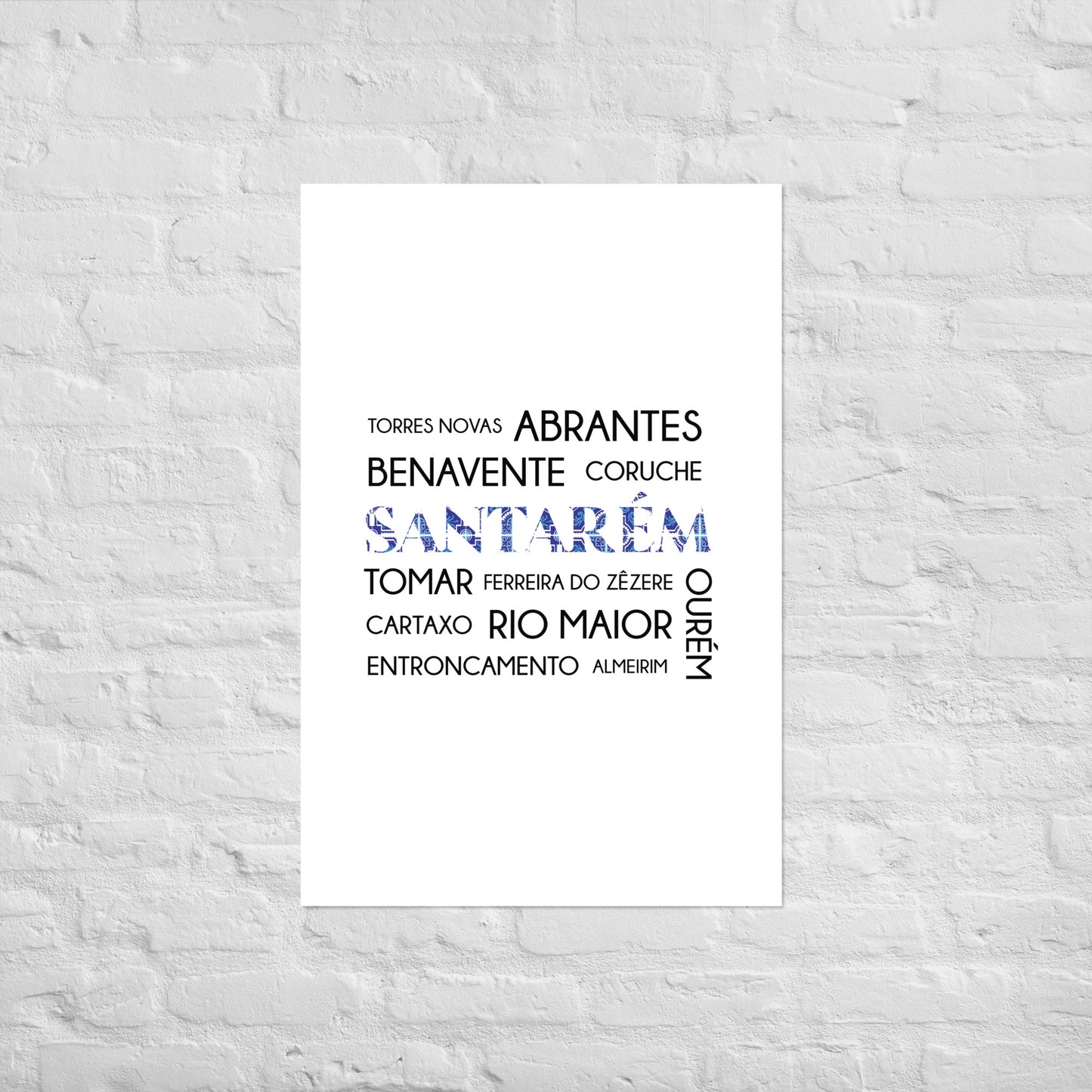 Affiche « District Santarém »