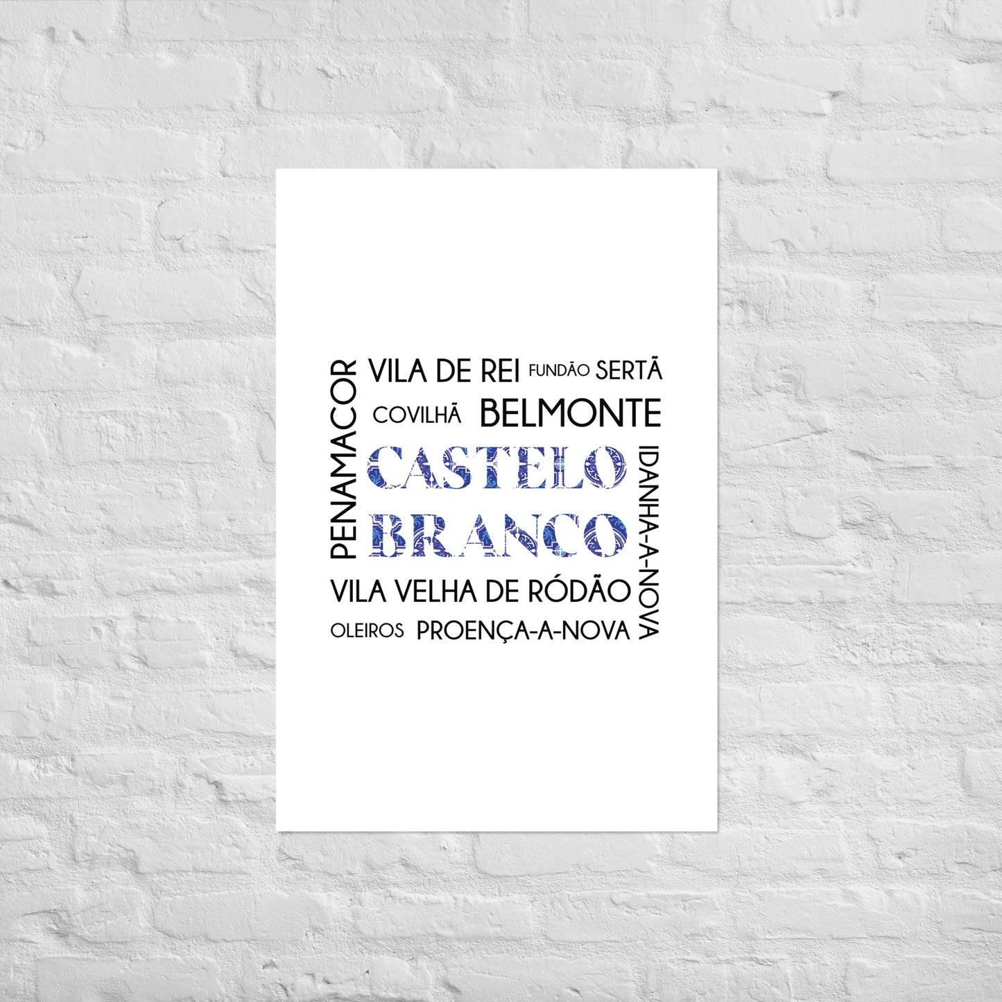 Affiche « District Castelo Branco »