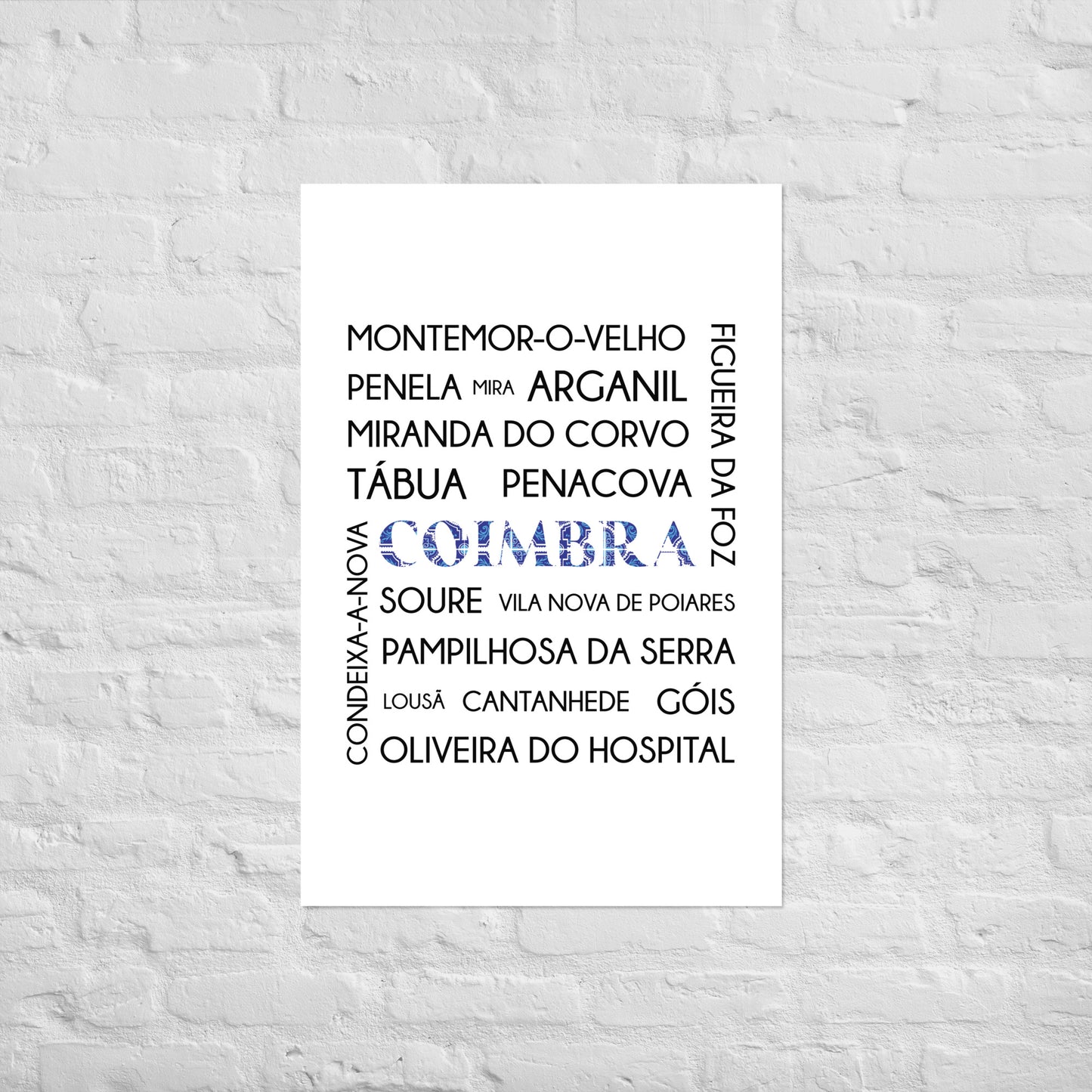 Affiche "District Coimbra"