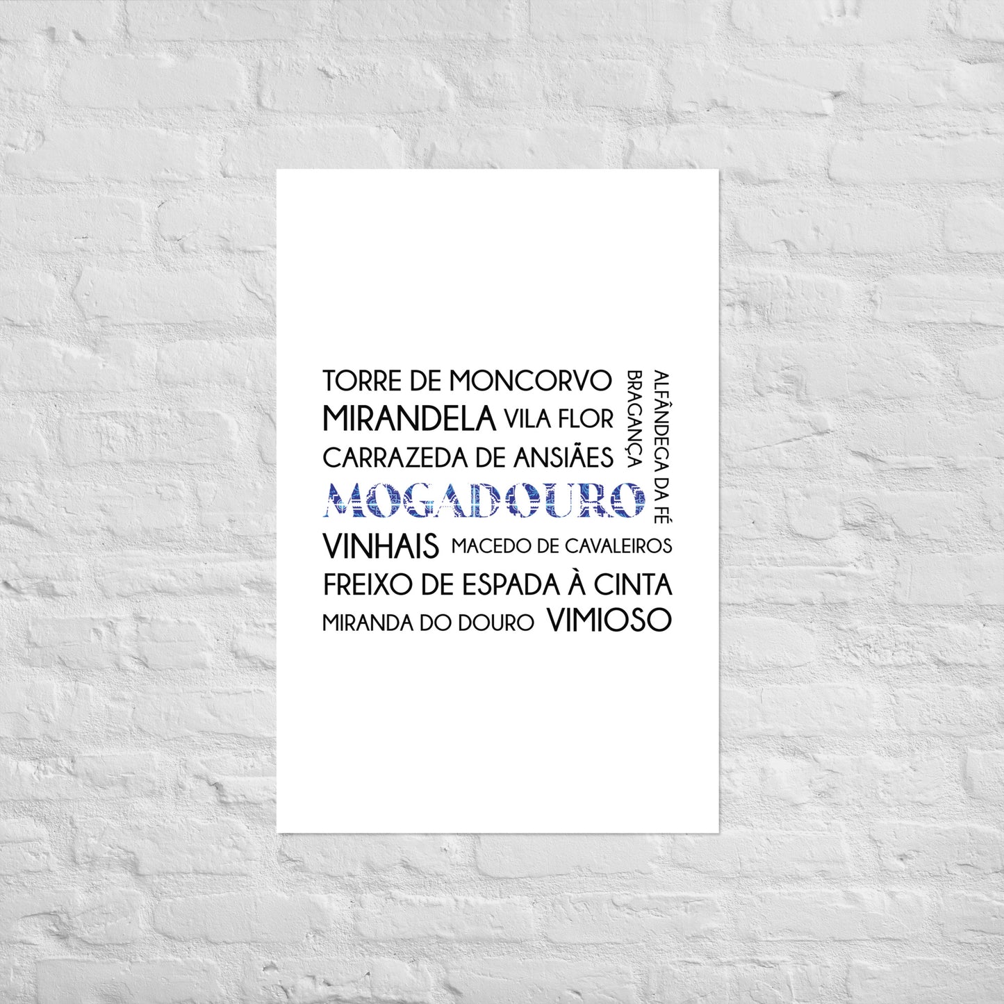 Affiche « Mogadouro e freguesias »