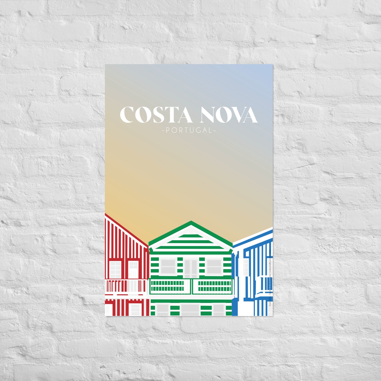 Affiche « Costa Nova »