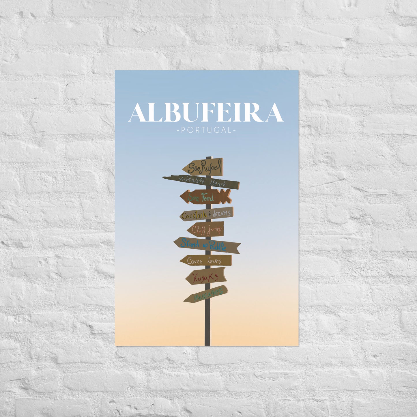 Affiche « Albufeira »