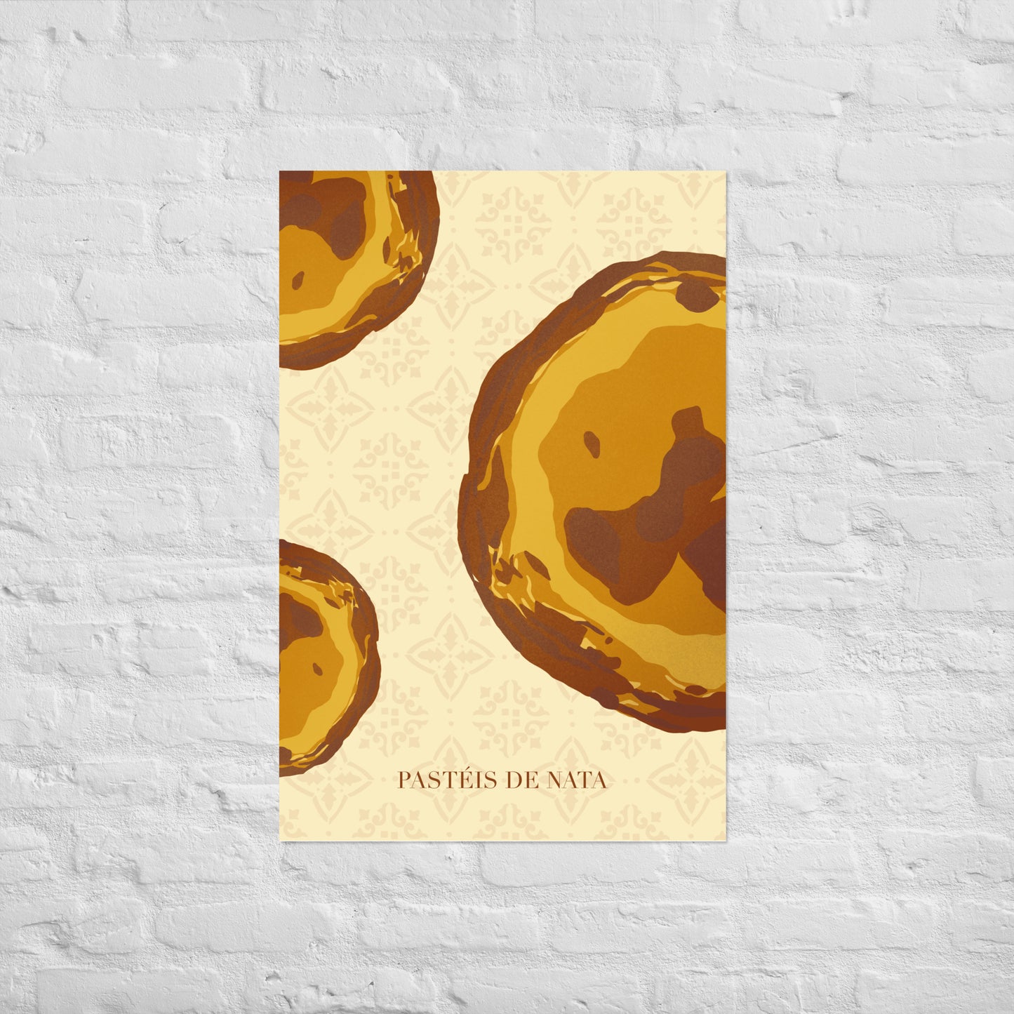 Affiche « Pastéis de Nata »