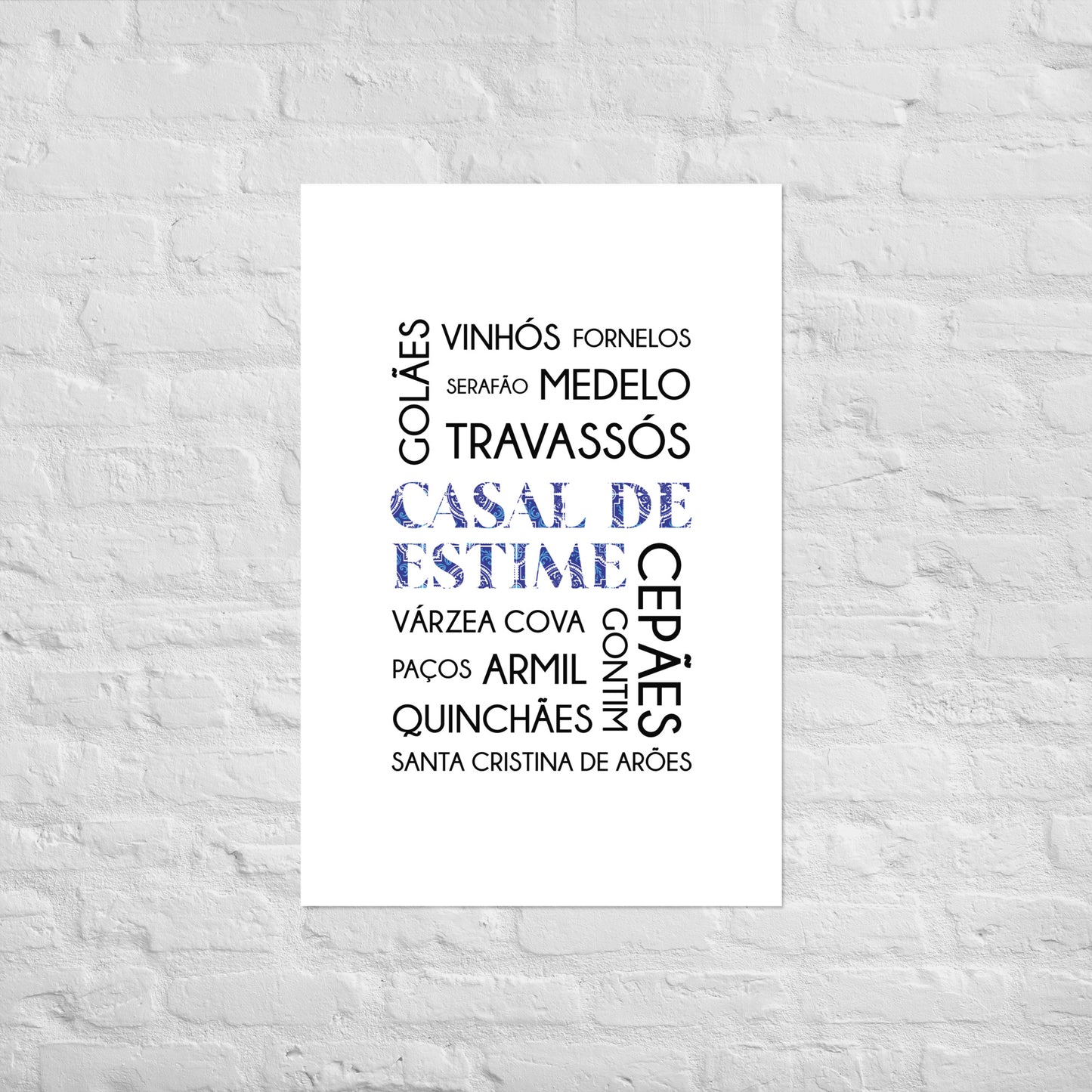 Affiche « Casal de Estime e freguesias »