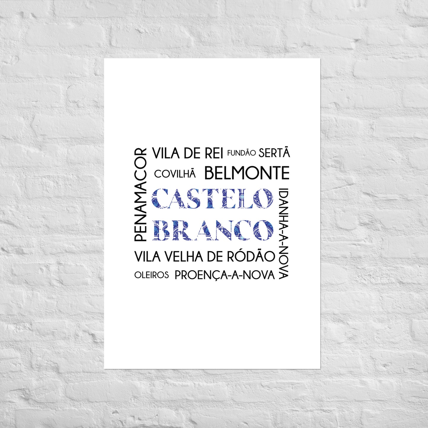 Affiche « District Castelo Branco »