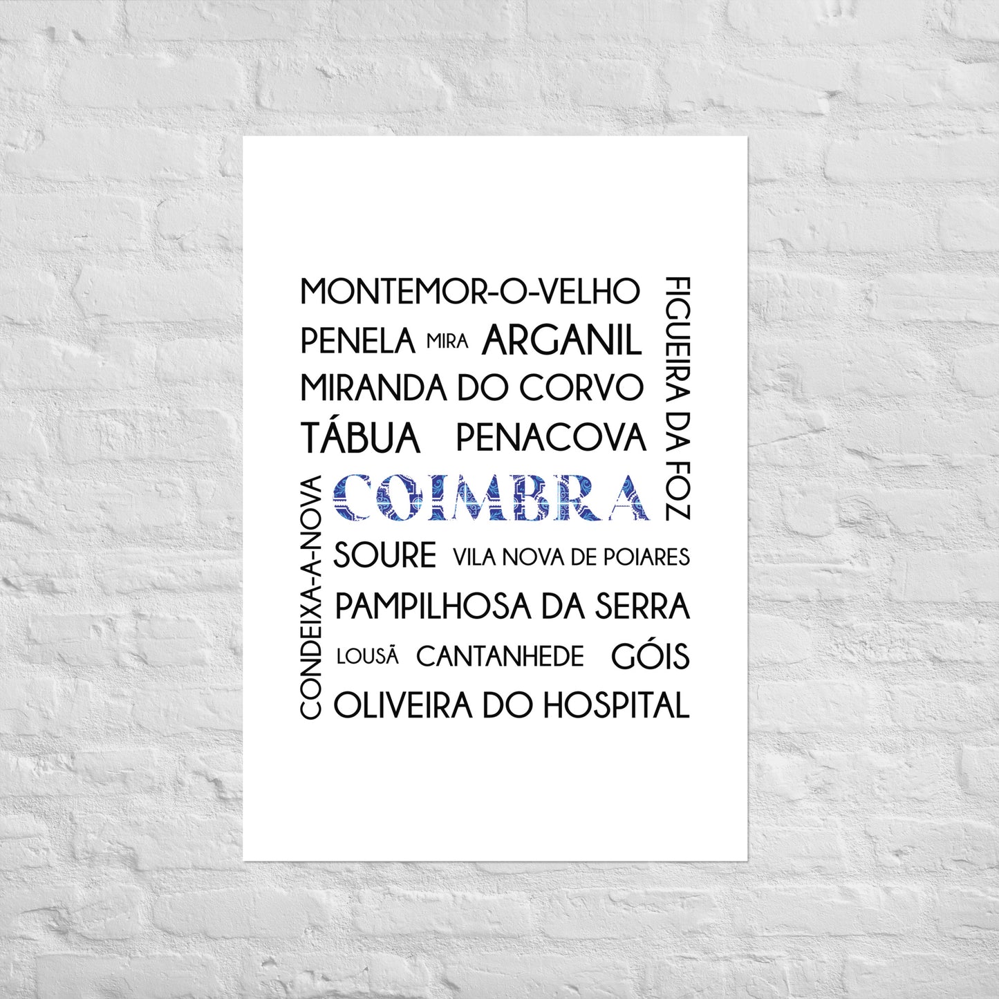 Affiche "District Coimbra"