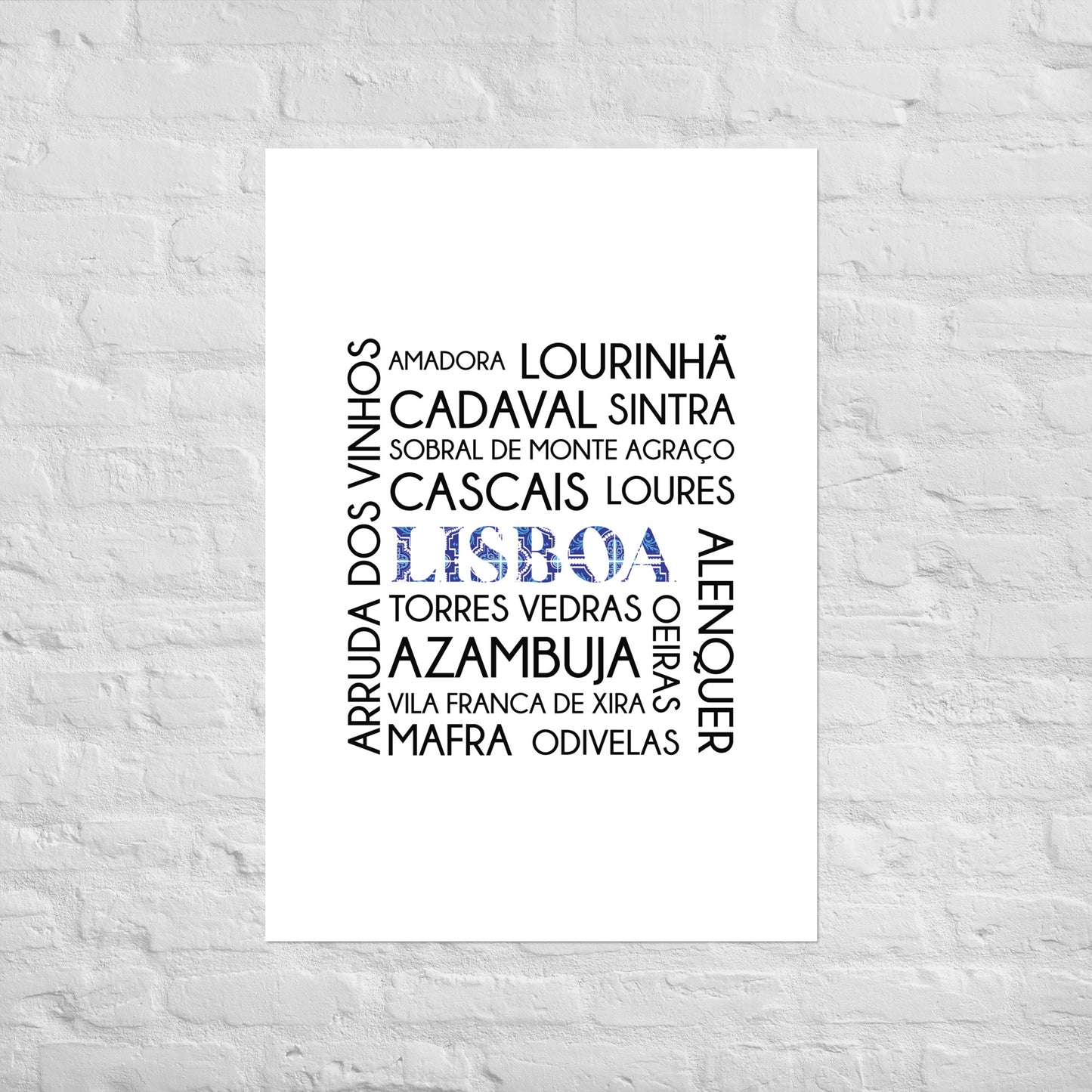 Affiche « District Lisboa »