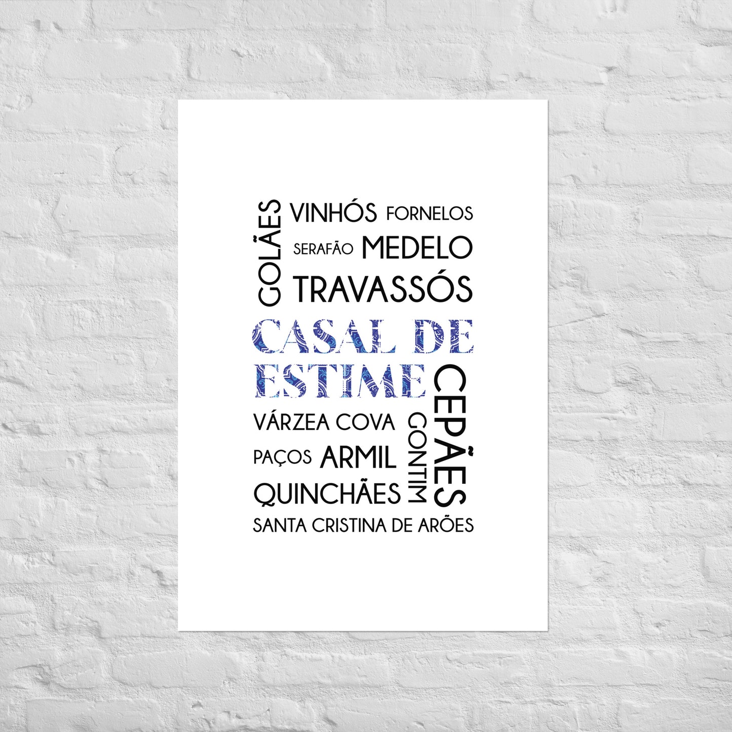 Affiche « Casal de Estime e freguesias »